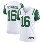 Vinny Testaverde New York Jets Nike Women's Classic Alternate Retired Player Game Jersey - White