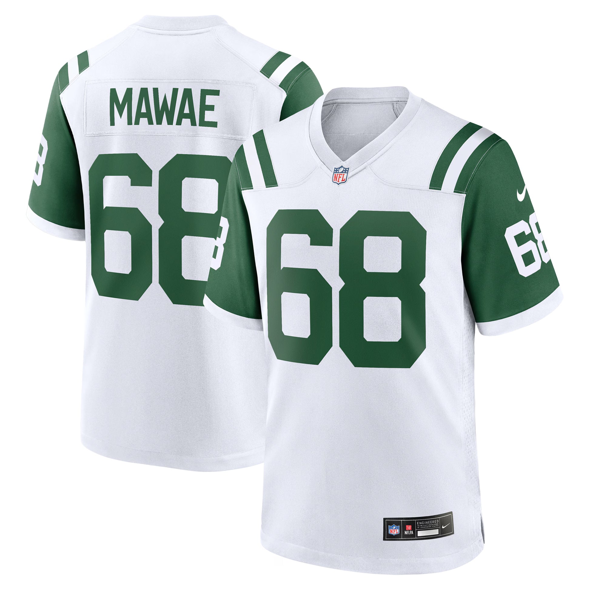 Kevin Mawae New York Jets Nike Retired Player Alternate Game Jersey - White