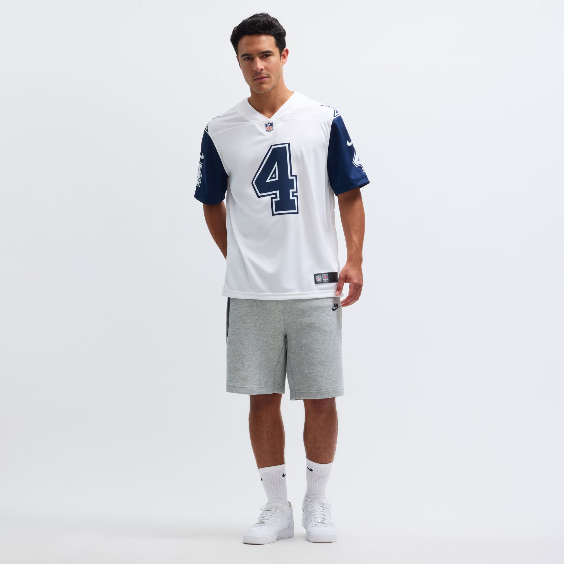 Dak Prescott Nike Dallas Cowboys Color Rush Vapor Limited Jersey - White