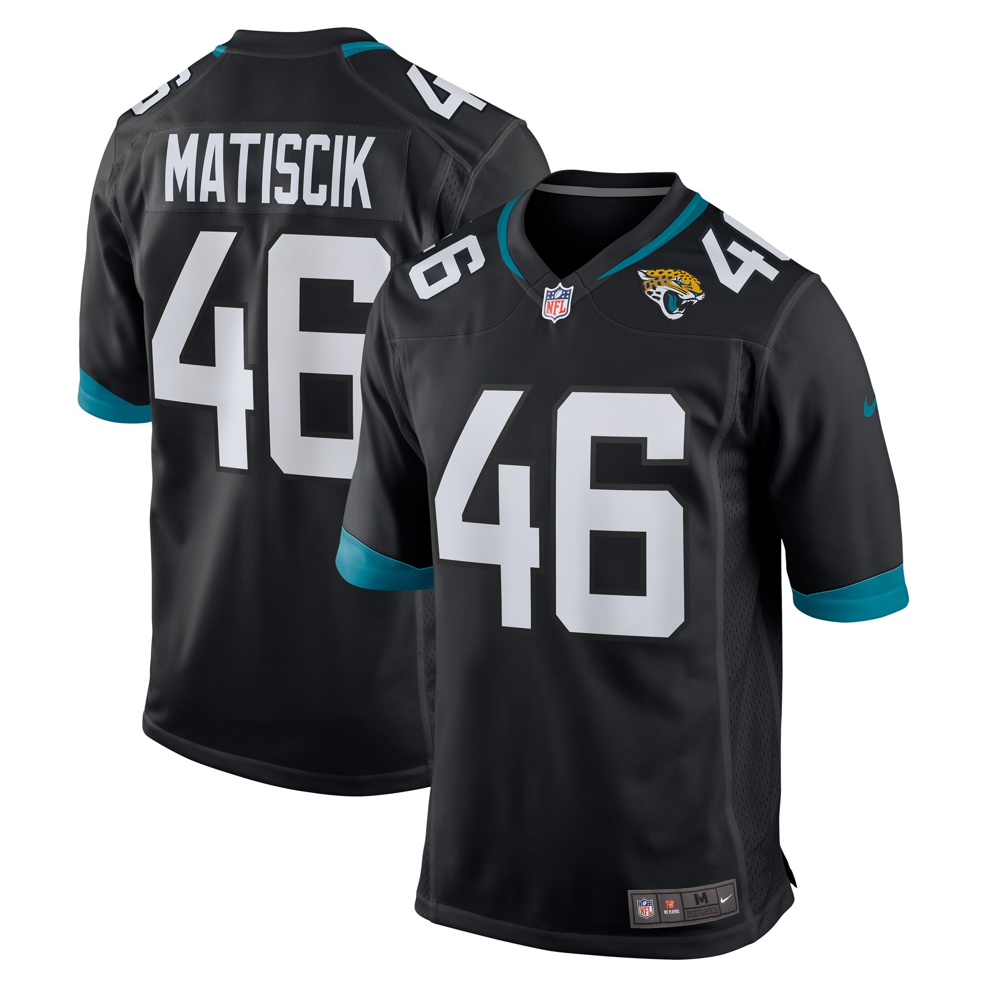 Ross Matiscik Jacksonville Jaguars Nike Alternate Game Jersey - Black