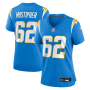 Sam Mustipher Los Angeles Chargers Nike Women's Team Game Jersey -  Powder Blue