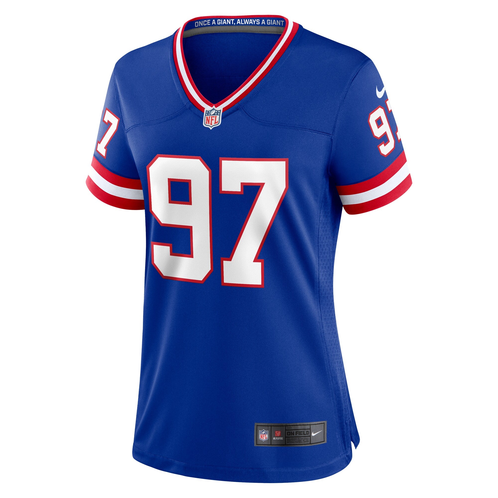 Dexter Lawrence New York Giants Nike Women's Alternate Game Jersey - Century Red