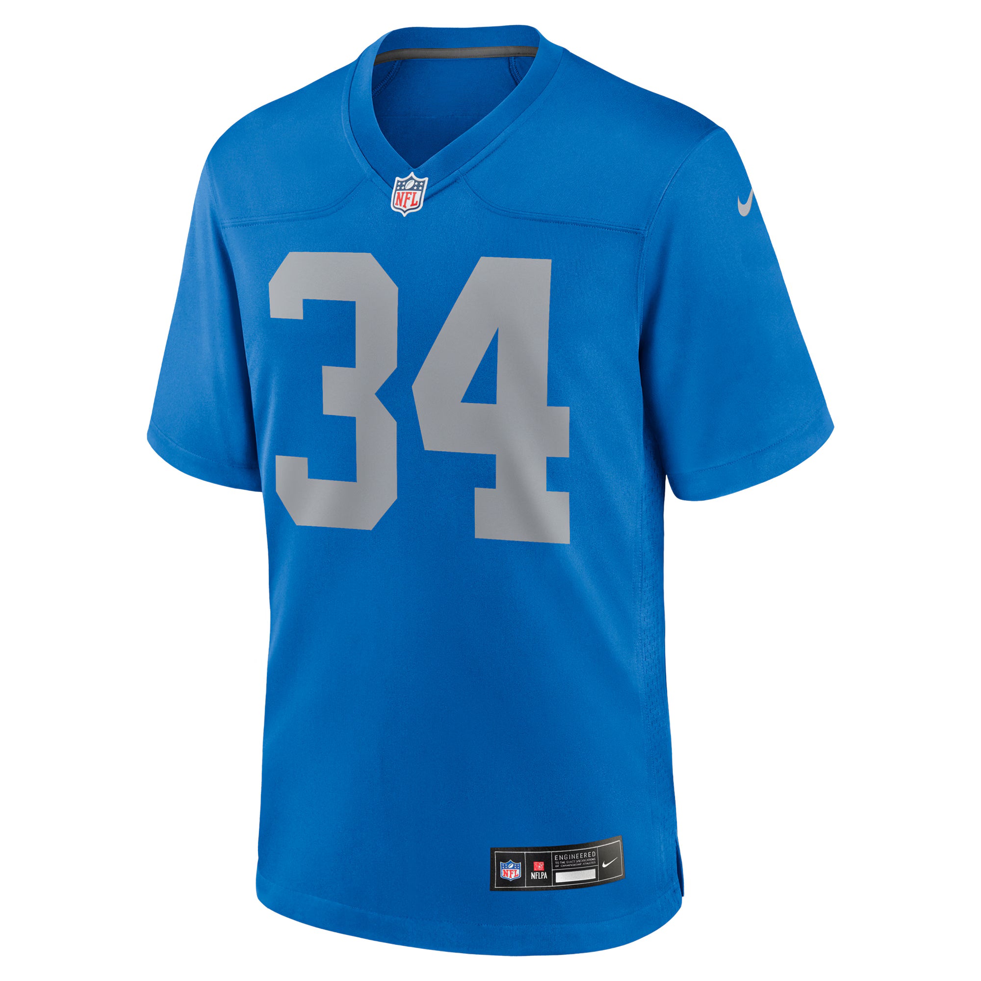 Alex Anzalone Detroit Lions Nike Alternate Game Jersey -  Blue