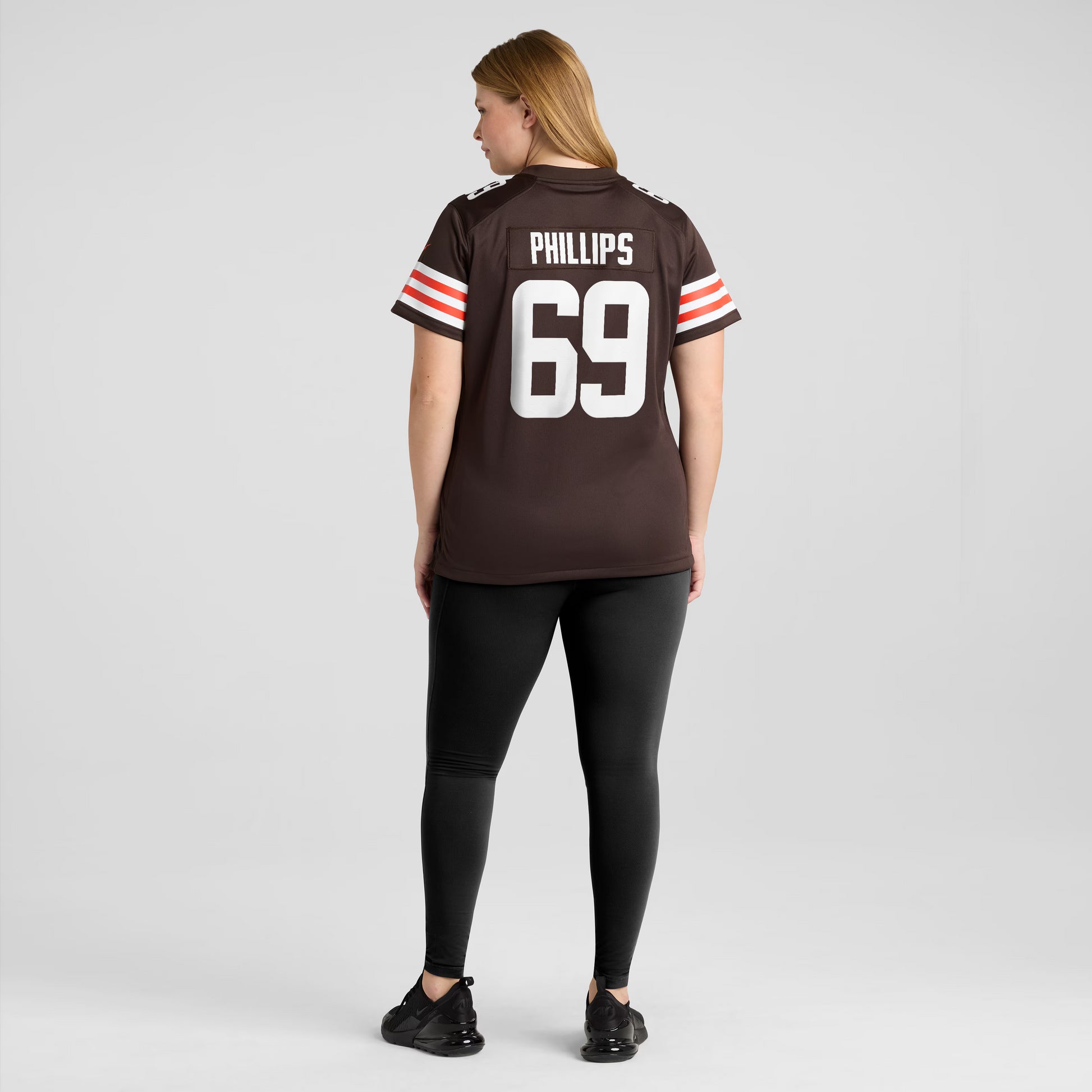 Tyre Phillips Cleveland Browns Nike Women's Team Game Jersey -  Brown
