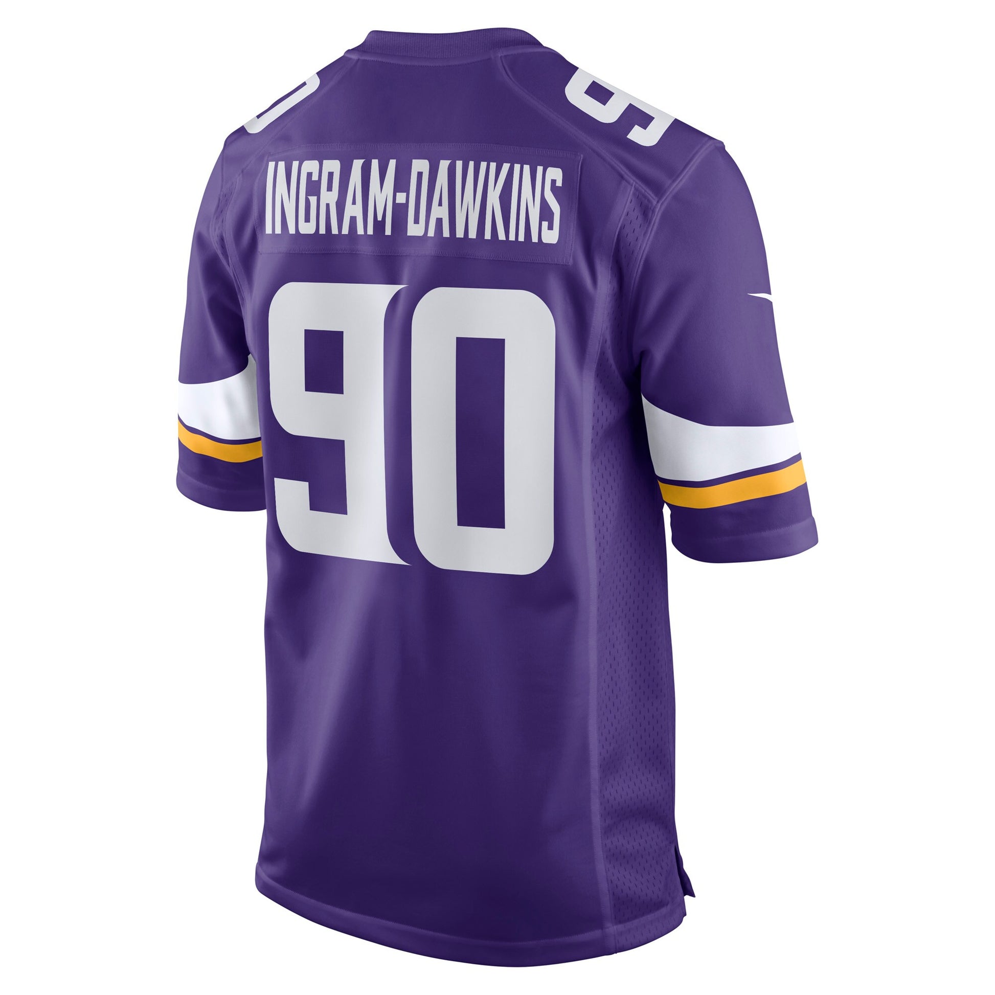 Tyrion Ingram-Dawkins Minnesota Vikings Nike Team Game Jersey -  Purple