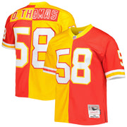 Derrick Thomas Kansas City Chiefs Mitchell &amp; Ness 1994 Split Legacy Replica Jersey - Red/Gold