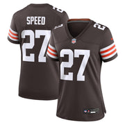 Ameer Speed Cleveland Browns Nike Women's Team Game Jersey -  Brown