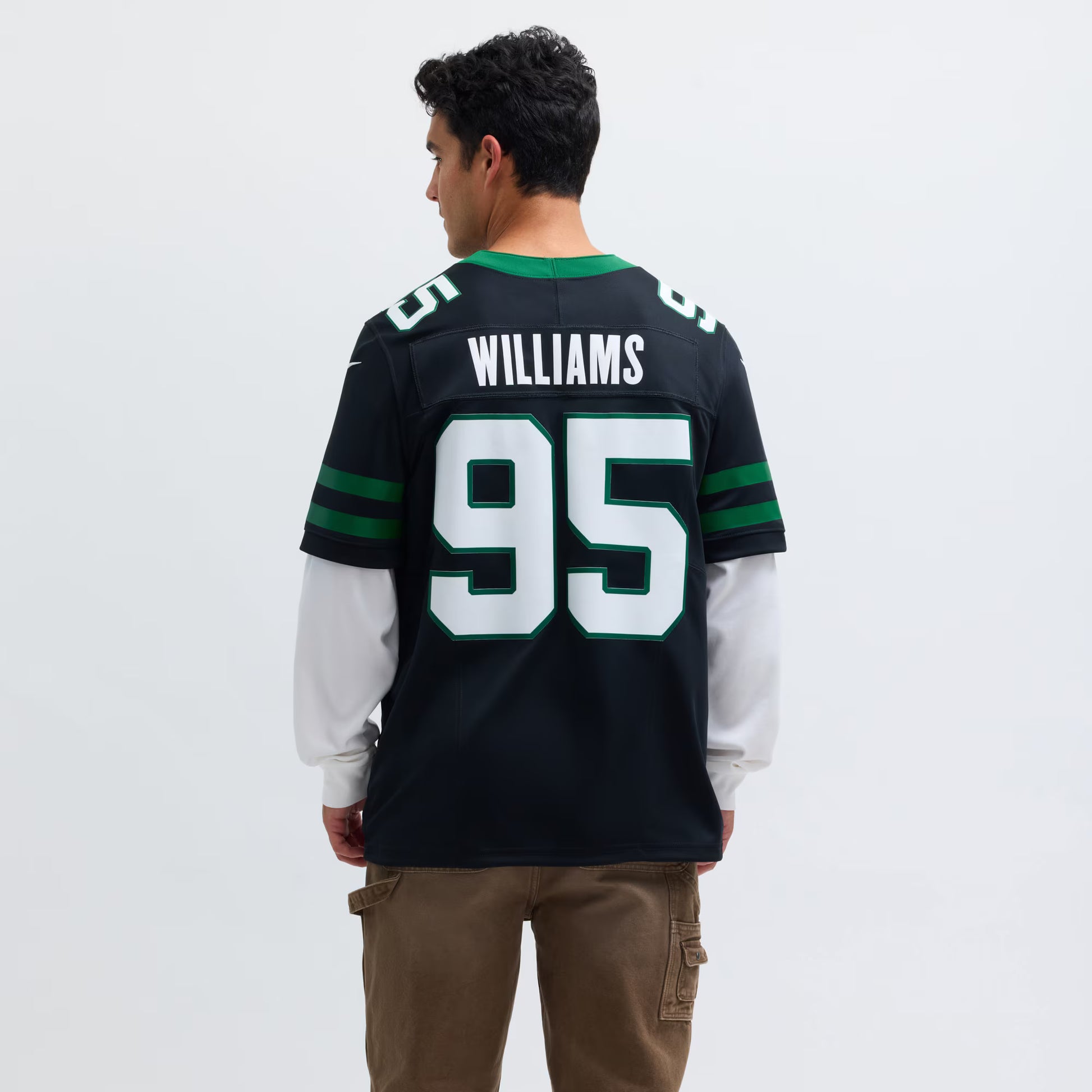 Quinnen Williams New York Jets Nike Alternate Vapor F.U.S.E. Limited Jersey - Legacy Black