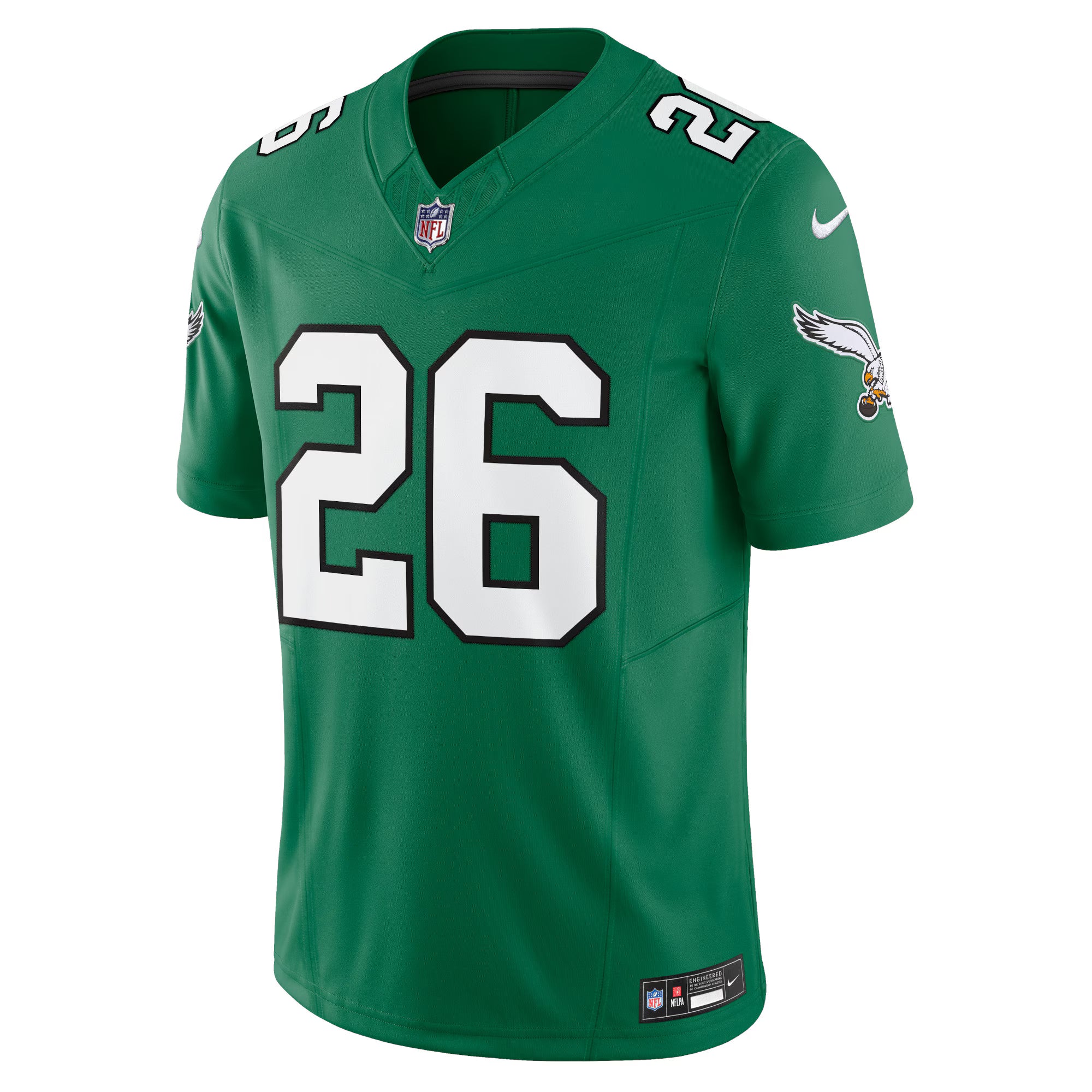 Saquon Barkley Philadelphia Eagles Nike Alternate Vapor F.U.S.E. Limited Jersey - Kelly Green