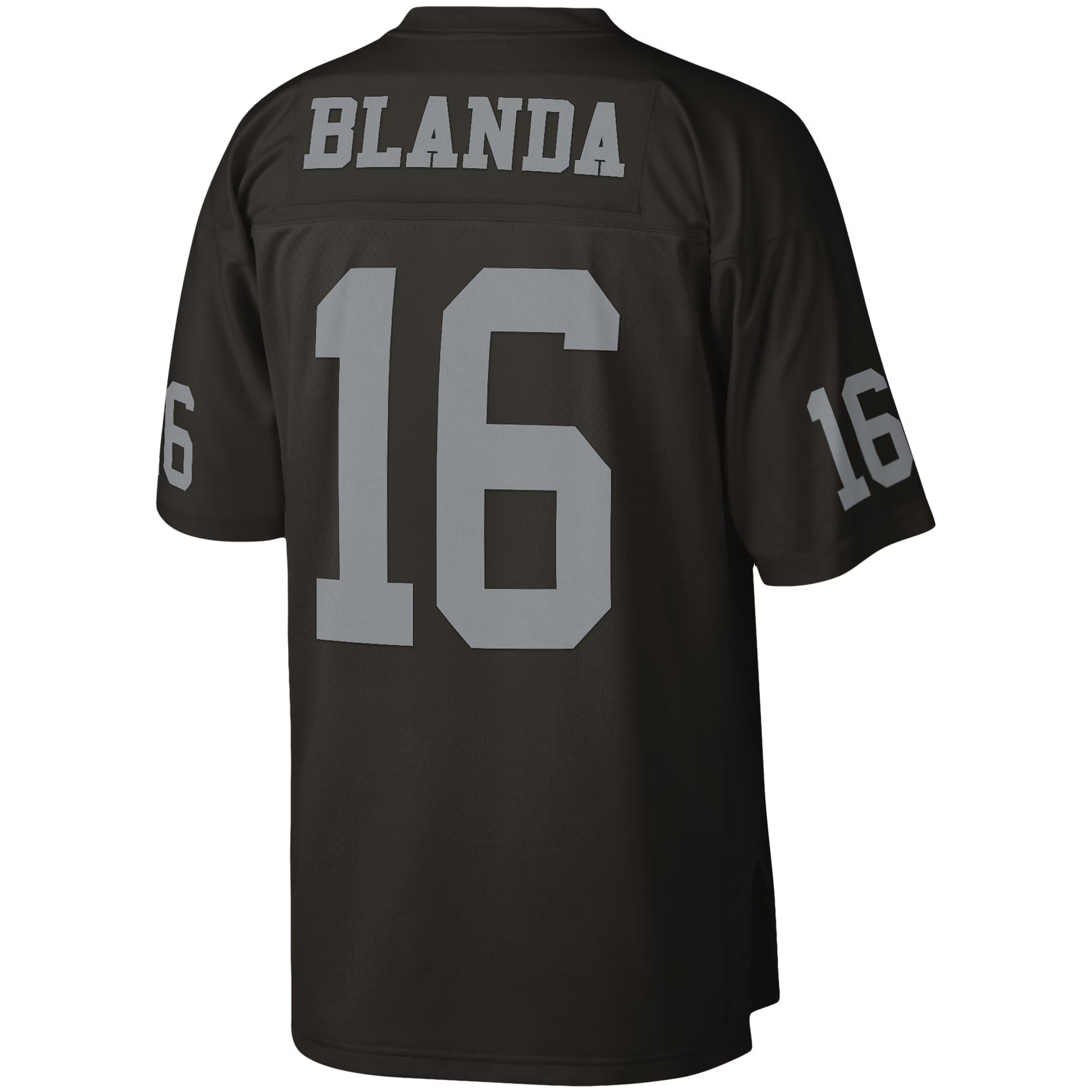 George Blanda Las Vegas Raiders Mitchell &amp; Ness Legacy Replica Jersey - Black