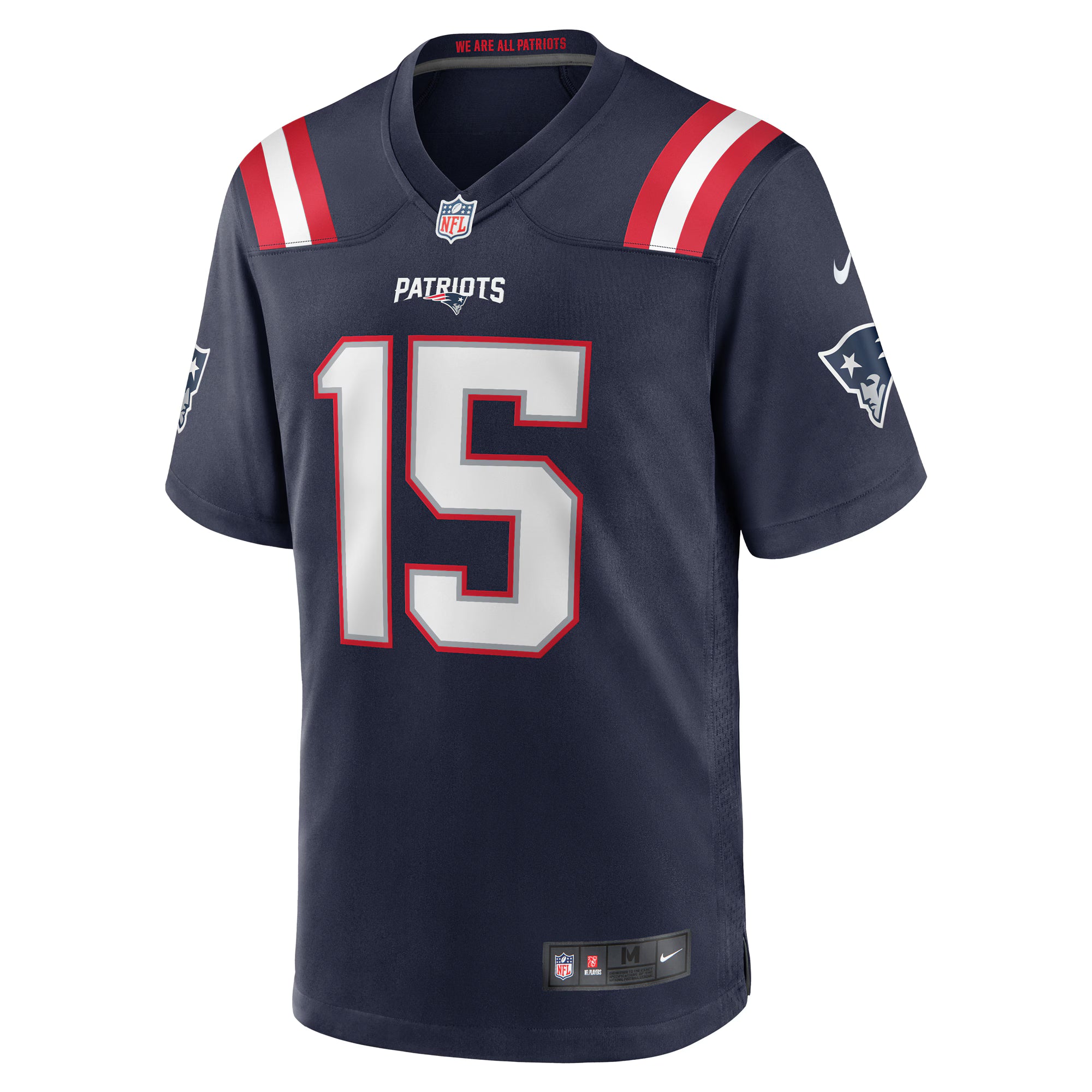 Marte Mapu New England Patriots Nike  Game Jersey -  Navy