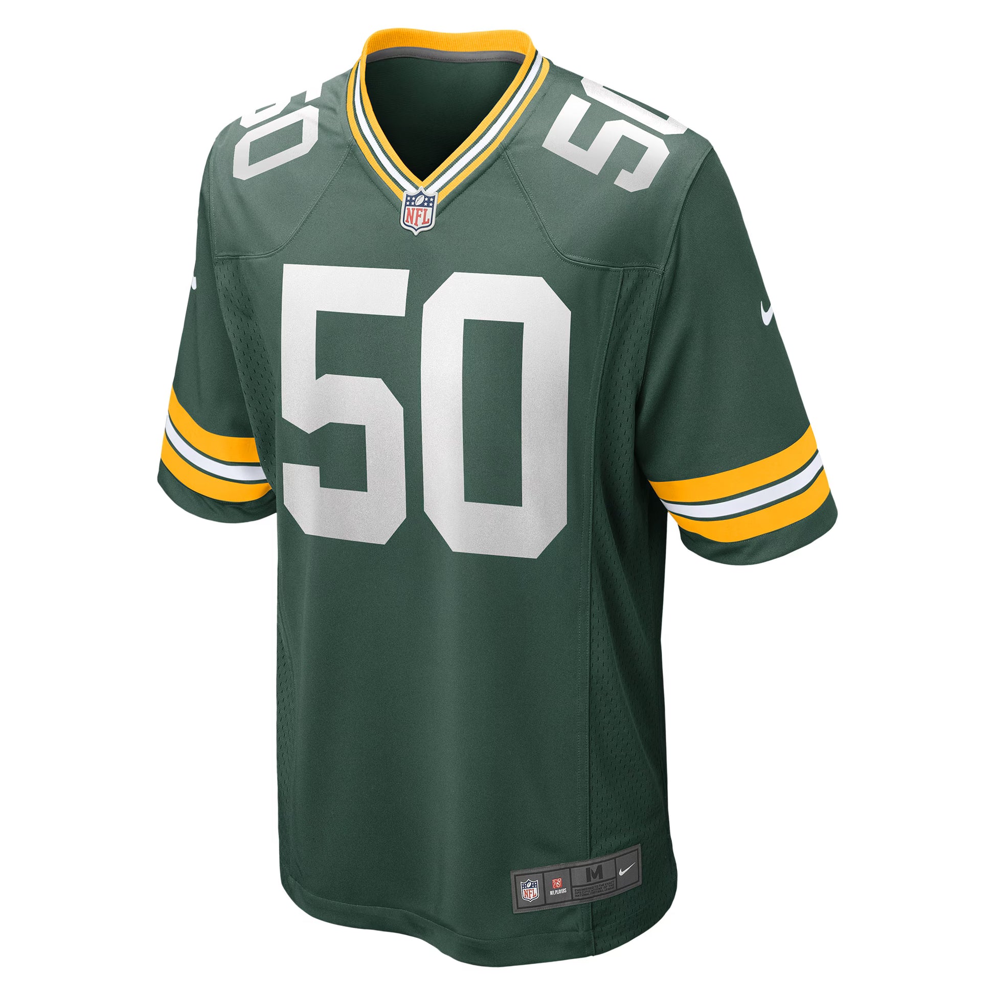 Zach Tom Green Bay Packers Nike Game Player Jersey - Green