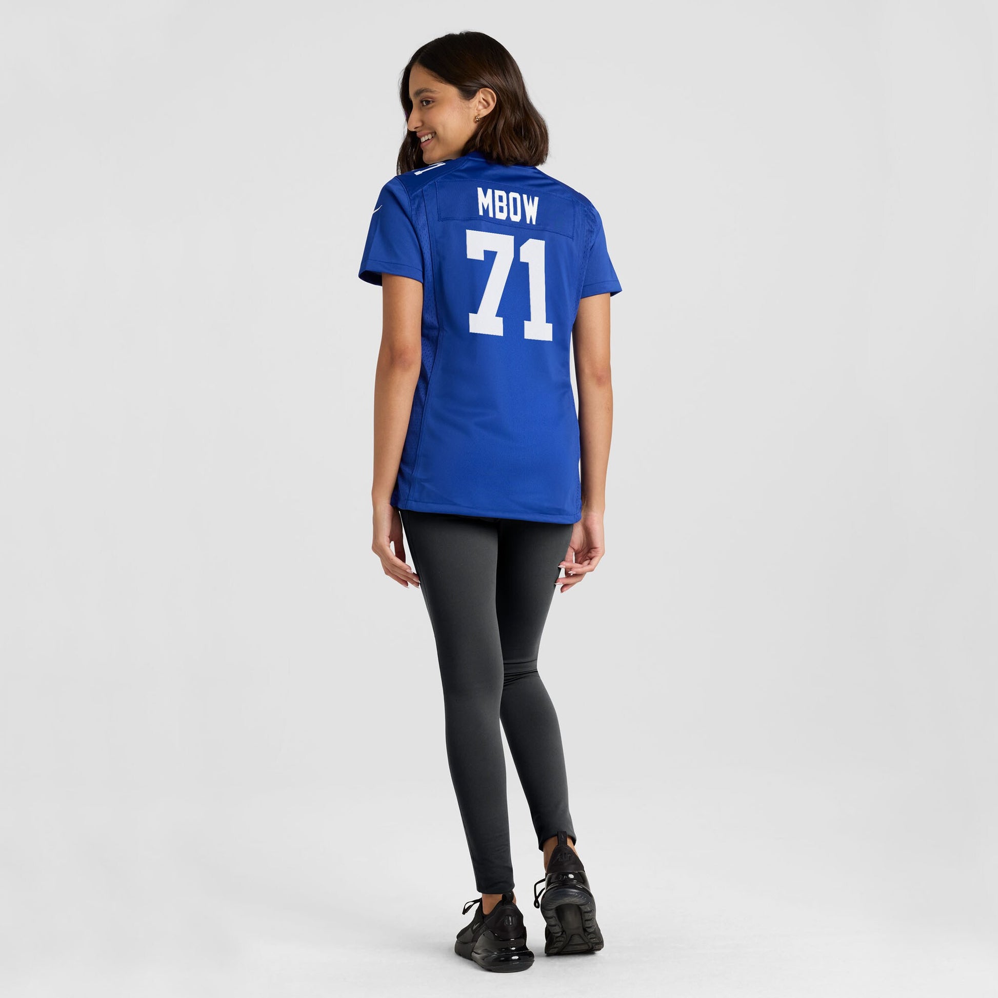 Marcus Mbow New York Giants Nike Women's Team Game Jersey -  Royal