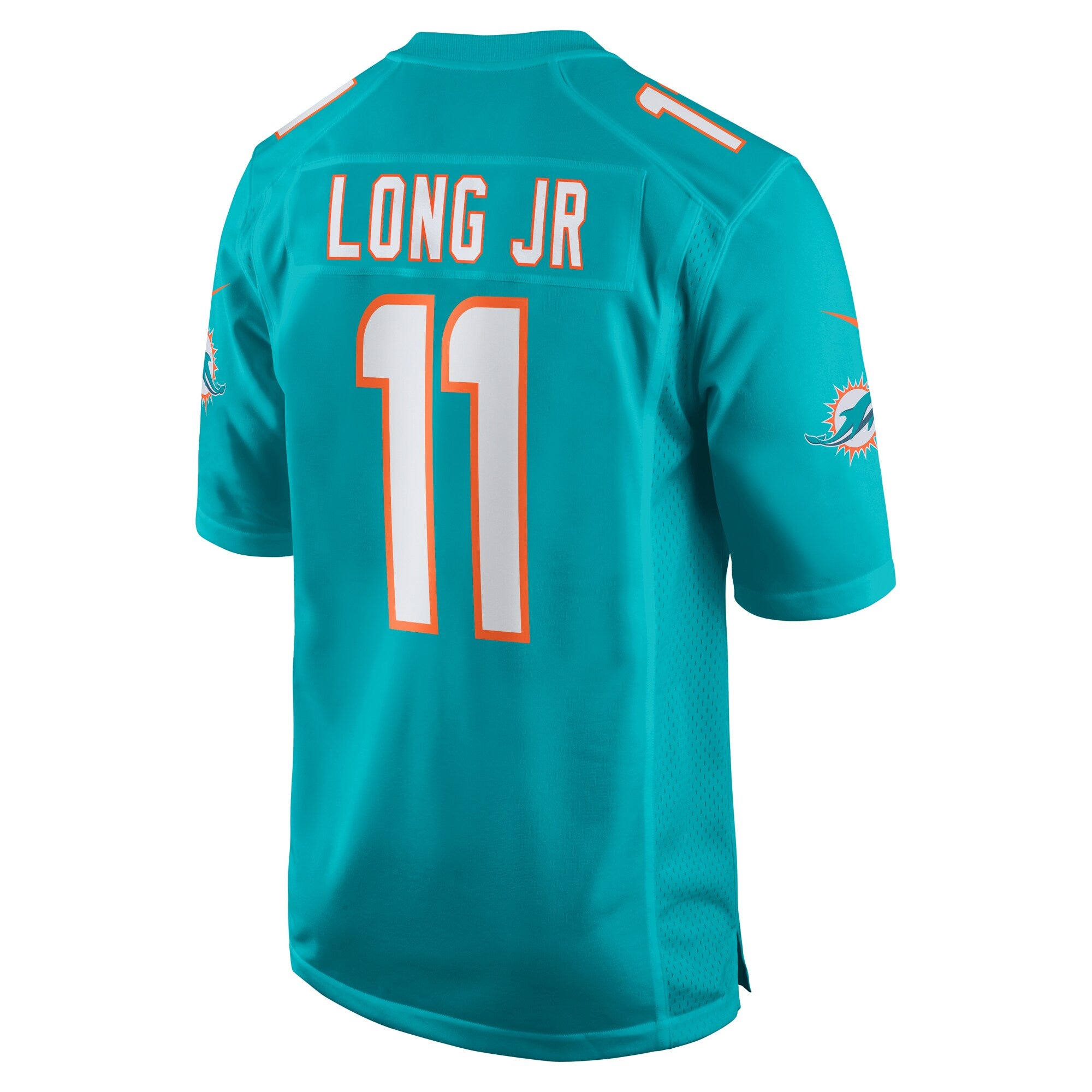 David Long Jr. Miami Dolphins Nike  Game Jersey -  Aqua