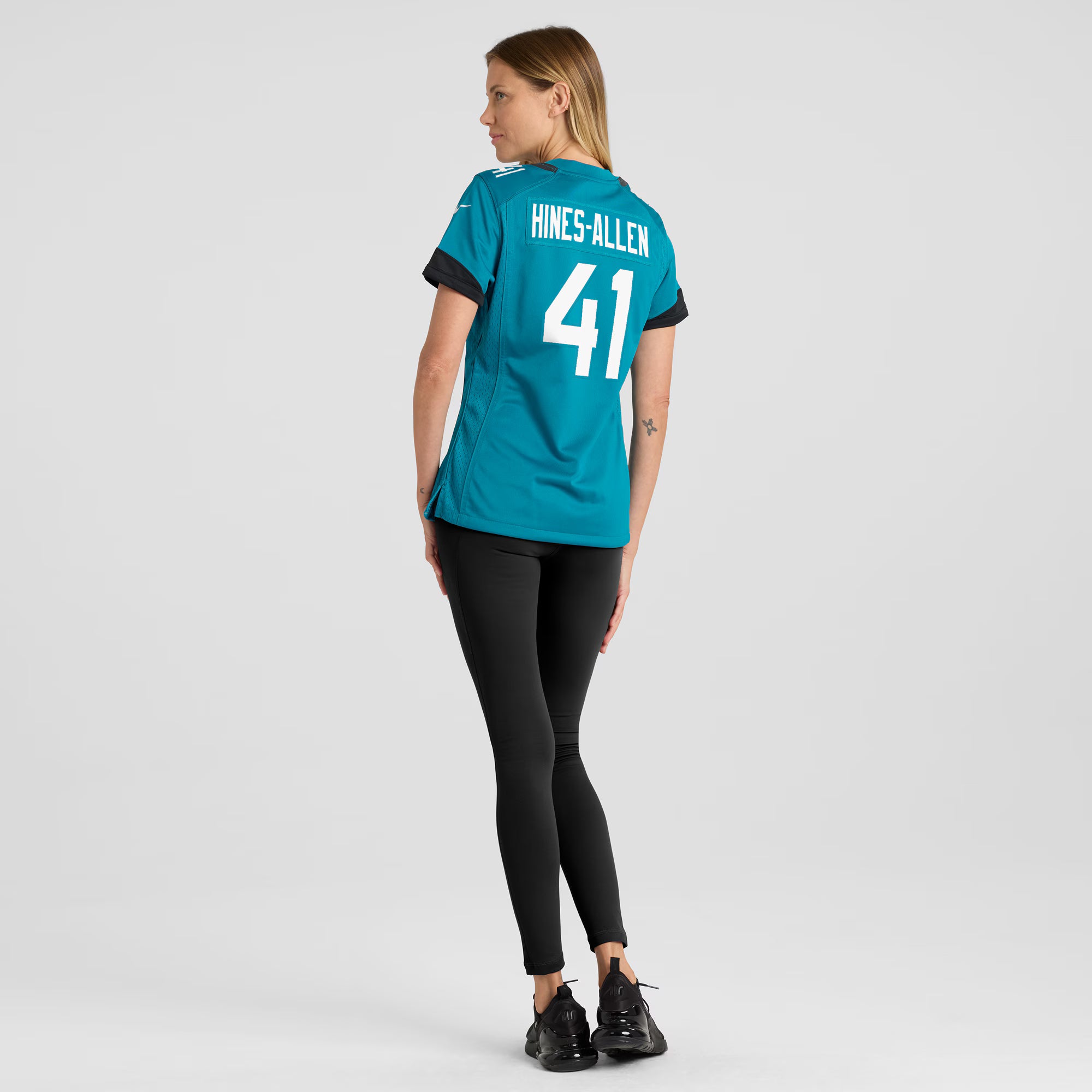 Josh Hines-Allen Jacksonville Jaguars Nike Women's Player Game Jersey - Teal