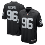 Isaac Rochell Las Vegas Raiders Nike Team Game Jersey -  Black