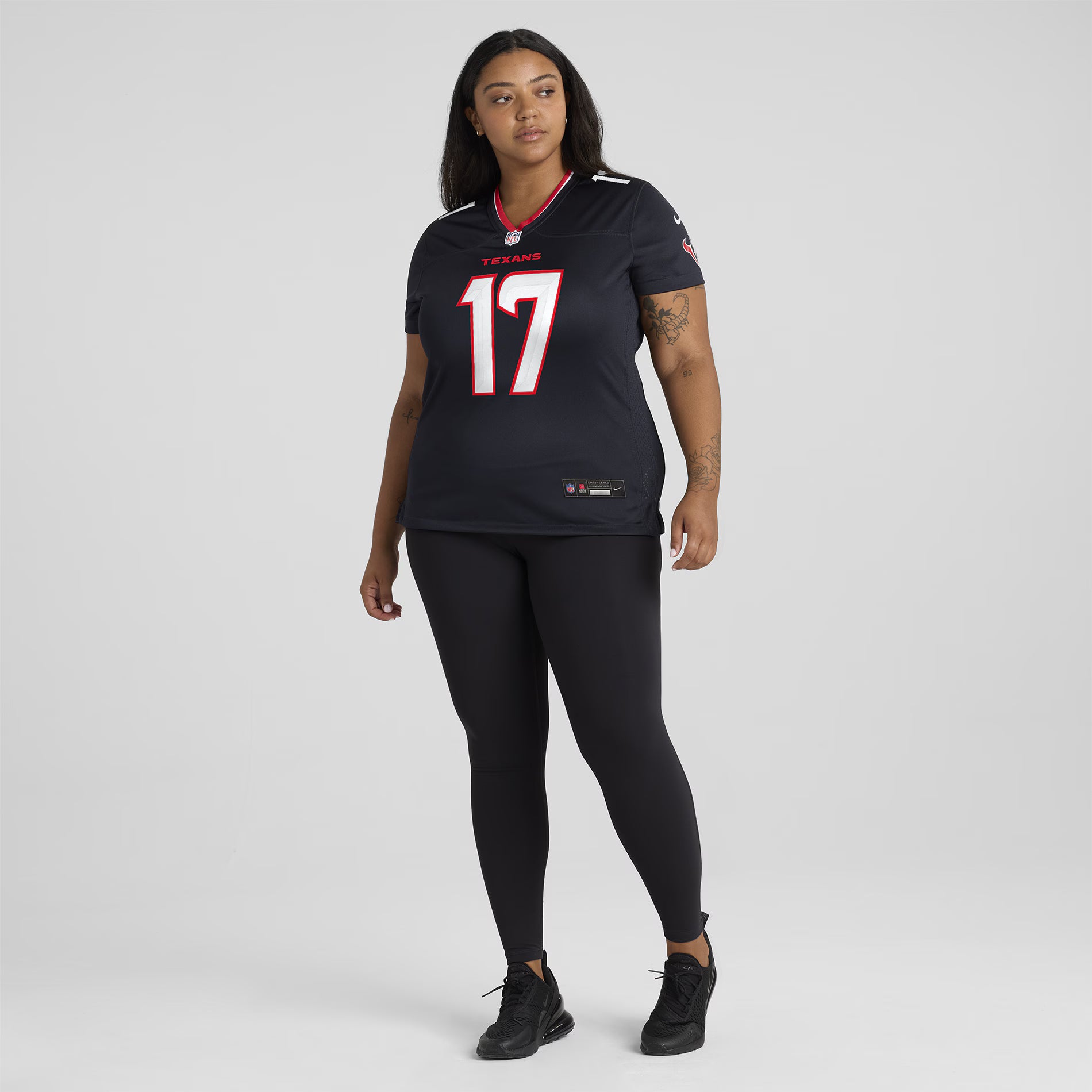 Braxton Berrios Houston Texans Nike Women's Team Game Jersey -  Navy
