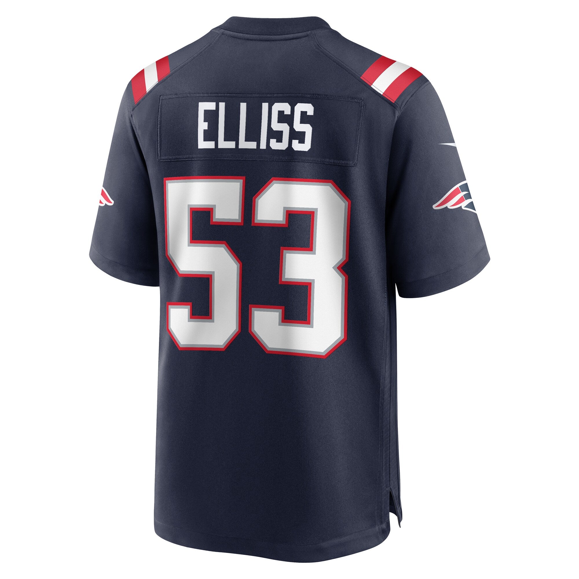 Christian Elliss New England Patriots Nike  Game Jersey -  Navy