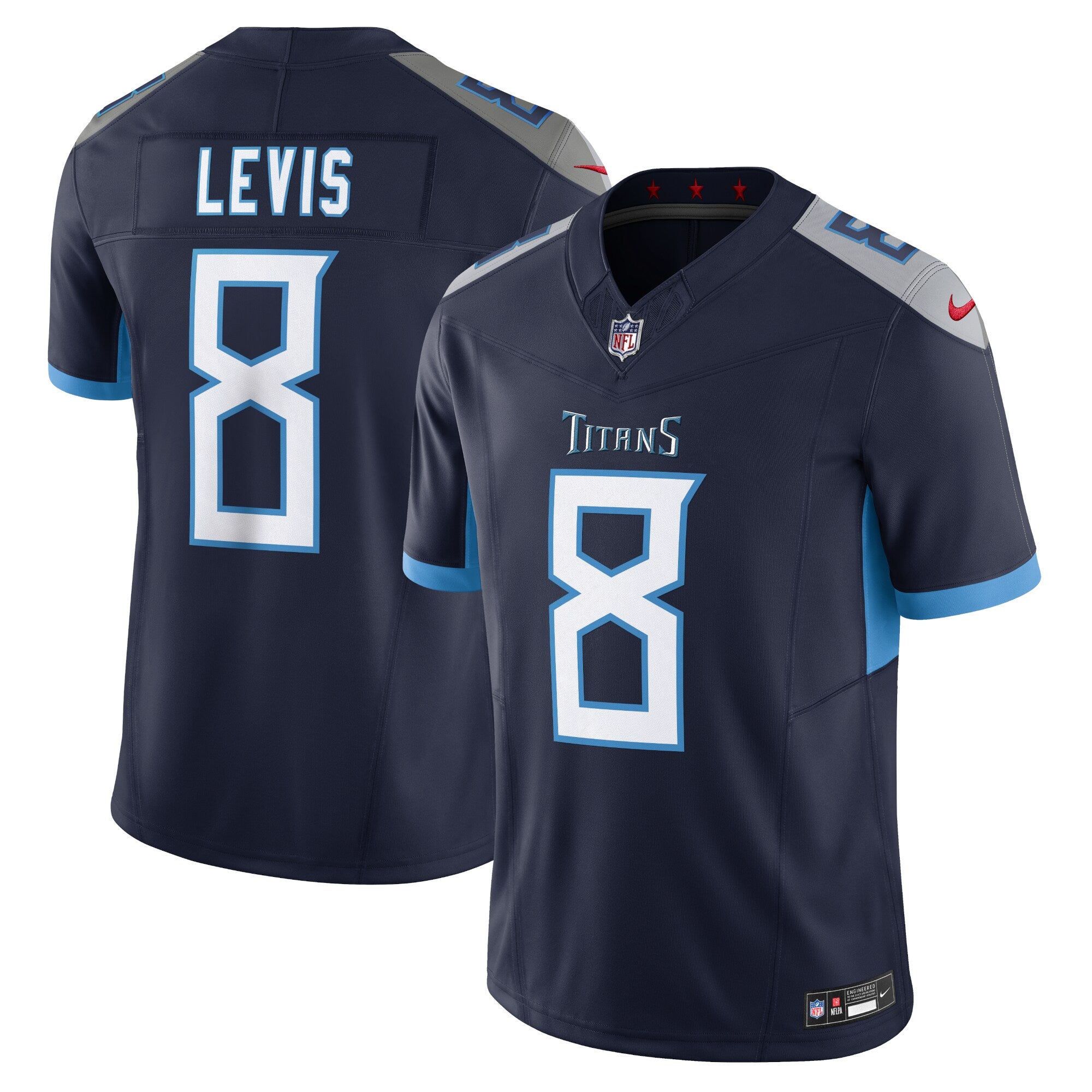 Will Levis Tennessee Titans Nike Vapor F.U.S.E. Limited Jersey - Navy