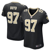 Khristian Boyd New Orleans Saints Nike Women's  Game Jersey -  Black