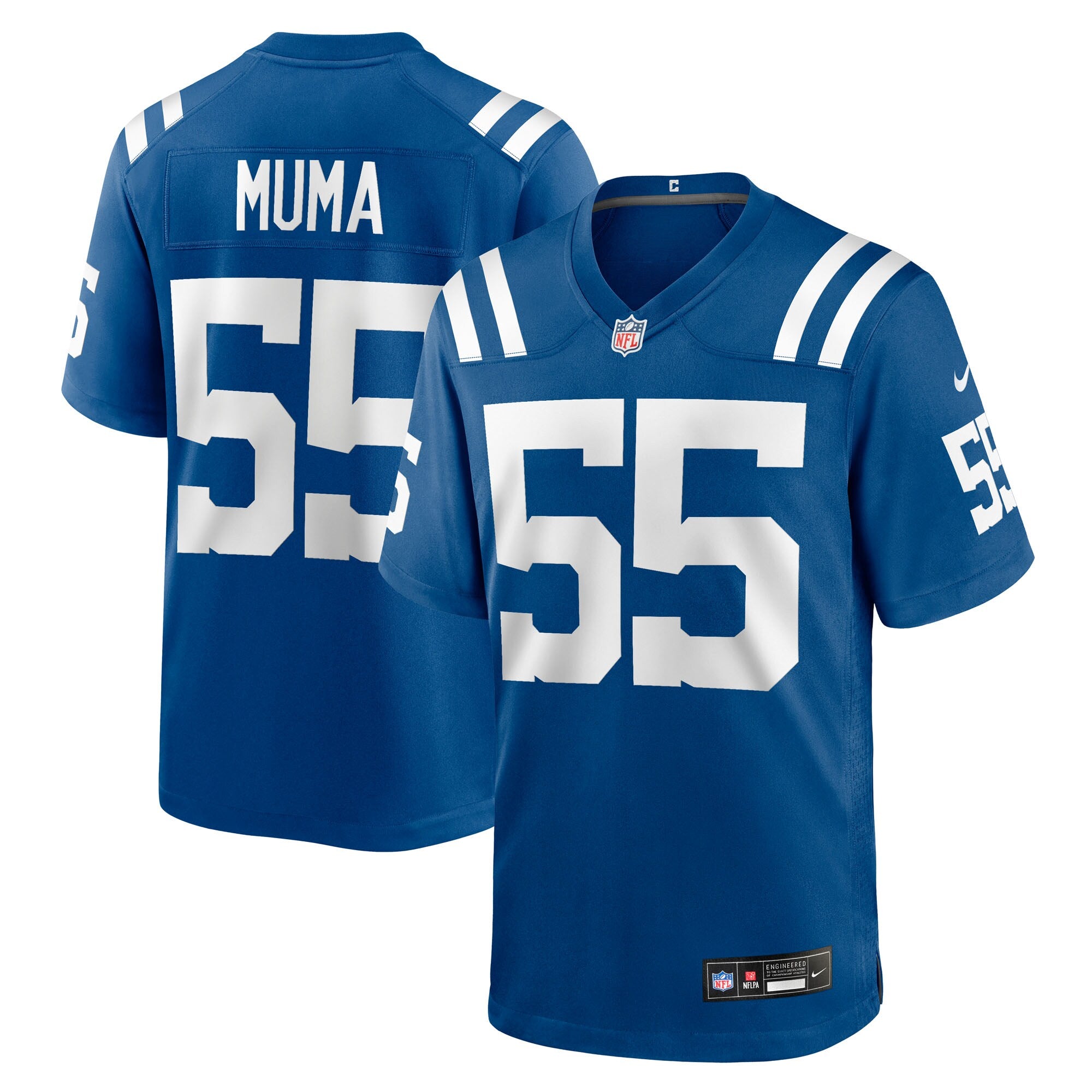 Chad Muma Indianapolis Colts Nike Team Game Jersey -  Royal