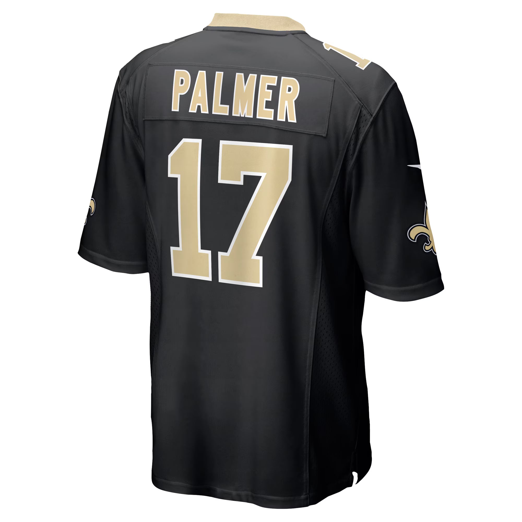 Trey Palmer New Orleans Saints Nike Team Game Jersey -  Black