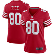Jerry Rice San Francisco 49ers Nike Women's Retired Player Game Jersey - Scarlet