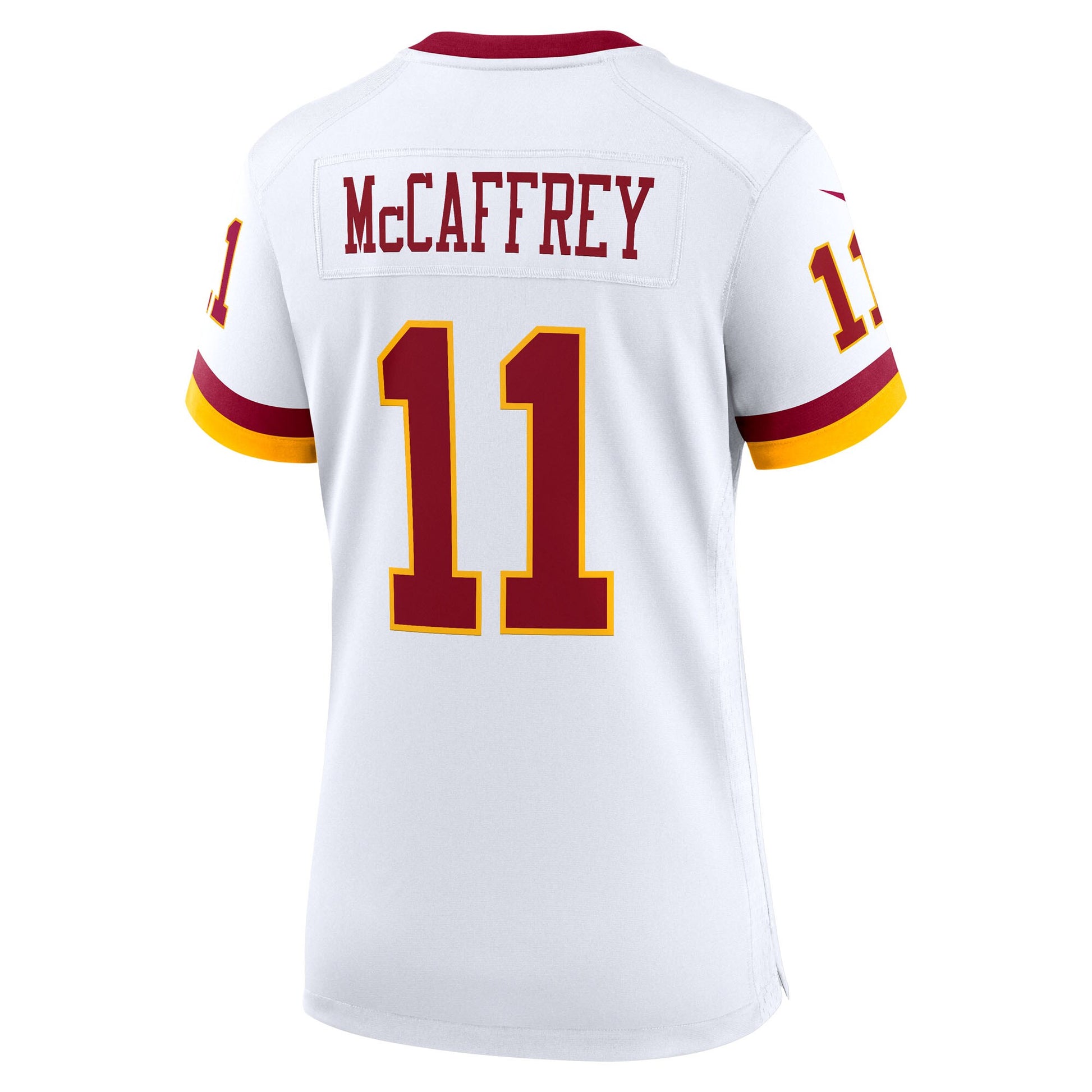 Luke McCaffrey Washington Commanders Nike Women's Game Super Bowl Era Jersey - White