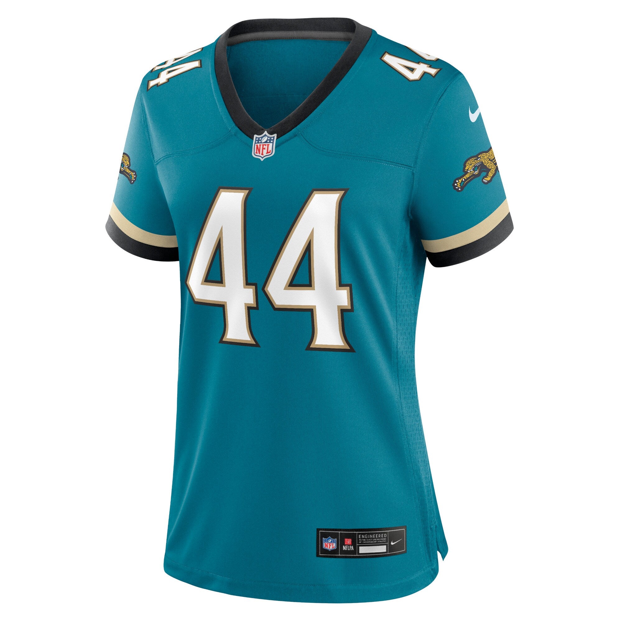 Travon Walker Jacksonville Jaguars Nike Women's Prowler Throwback Game Jersey - Teal