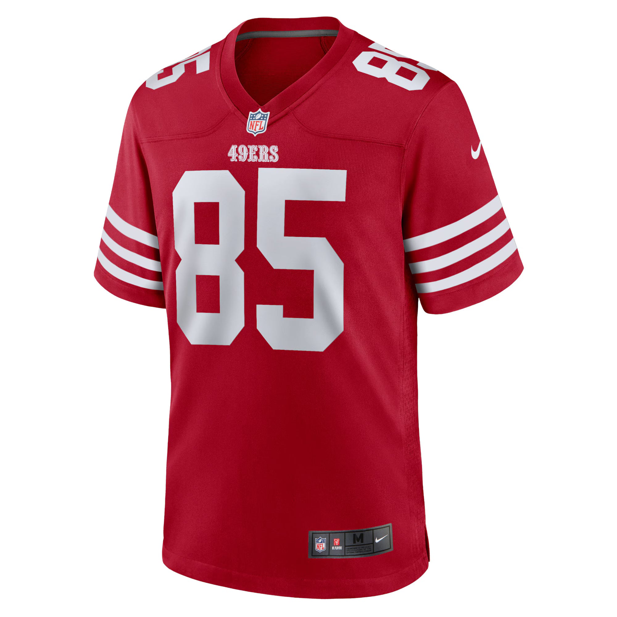 George Kittle San Francisco 49ers Nike Team Game Jersey - Scarlet