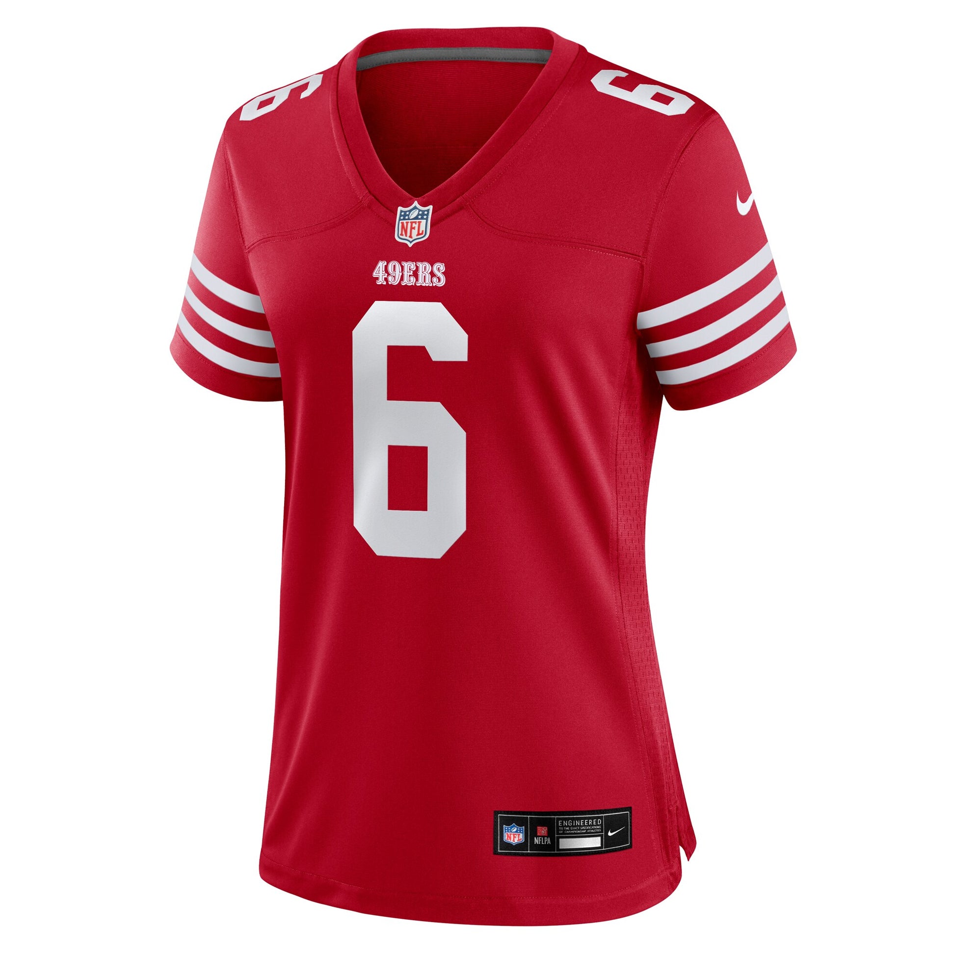 Malik Mustapha San Francisco 49ers Nike Women's Team Game Jersey -  Scarlet
