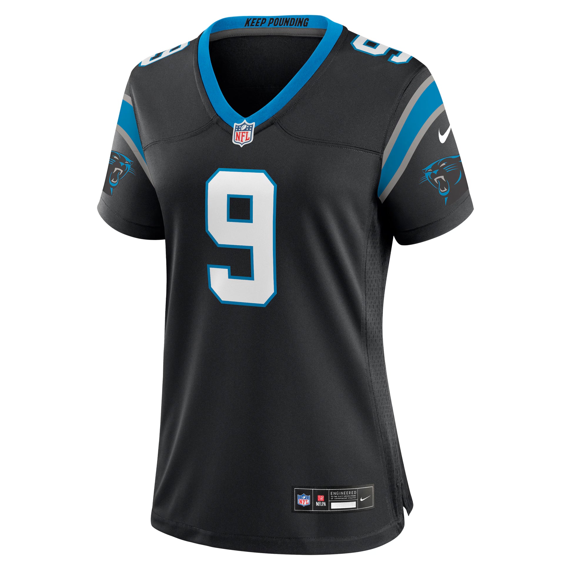 Bryce Young Carolina Panthers Nike Women's Team Game Jersey - Black