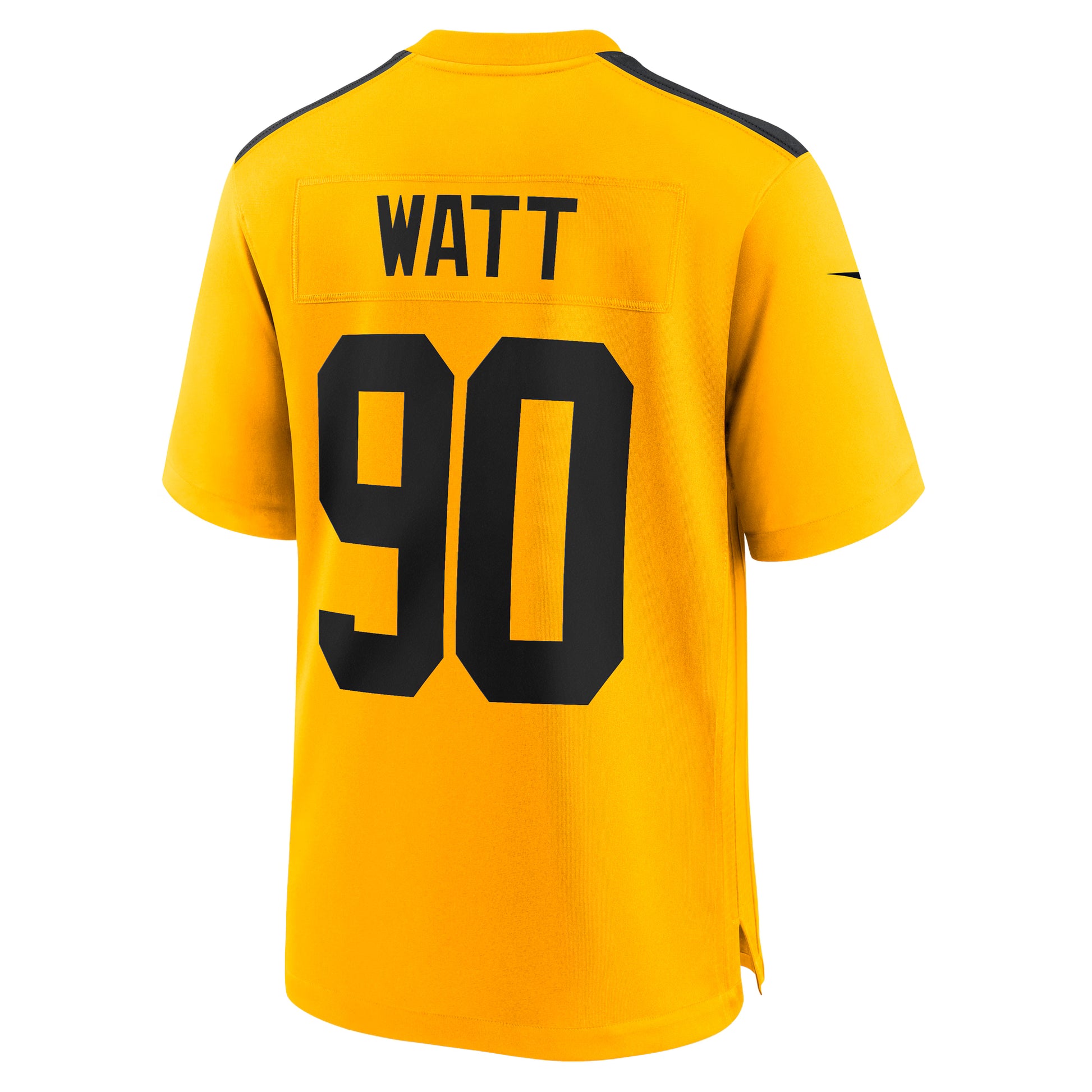 T.J. Watt Pittsburgh Steelers Nike Alternate 1933 Throwback Game Jersey - Gold