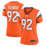Dondrea Tillman Denver Broncos Nike Women's Team Game Jersey -  Orange