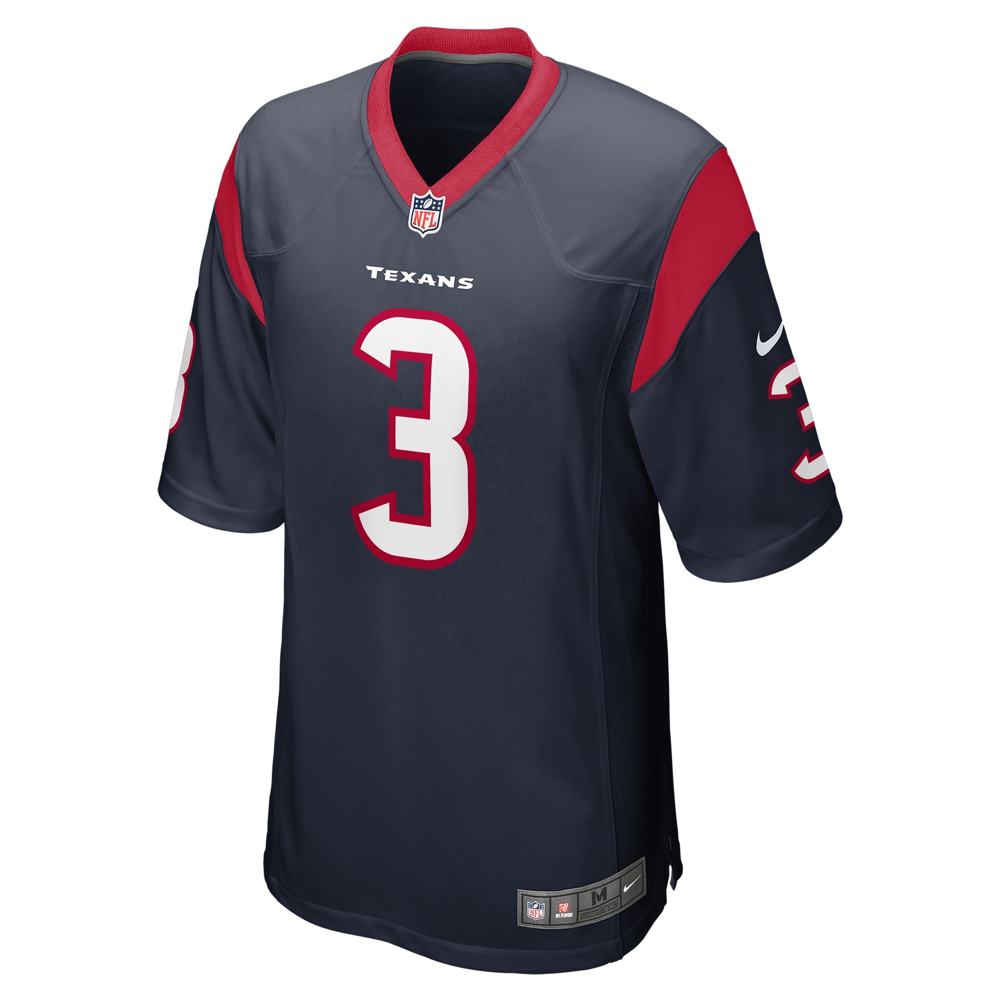 Tank Dell Houston Texans Nike Player Game Jersey - Navy