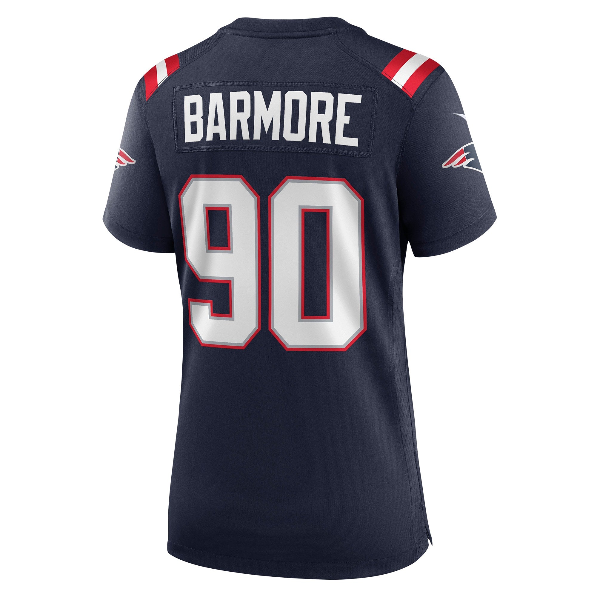 Christian Barmore New England Patriots Nike Women's Game Jersey - Navy