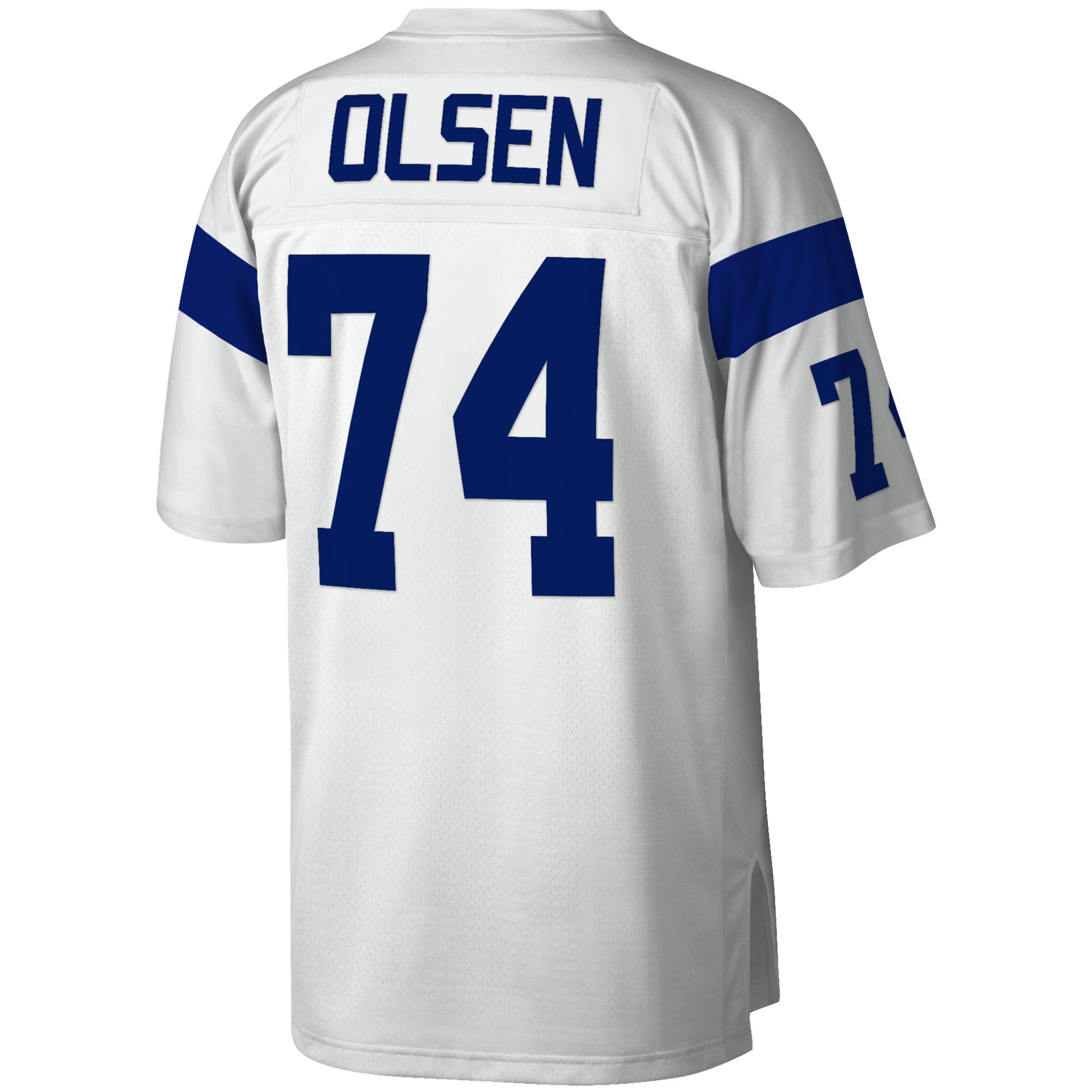 Merlin Olsen Los Angeles Rams Mitchell &amp; Ness Legacy Replica Jersey - White