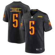 Jayden Daniels Washington Commanders Nike Alternate Game Player Jersey - Black