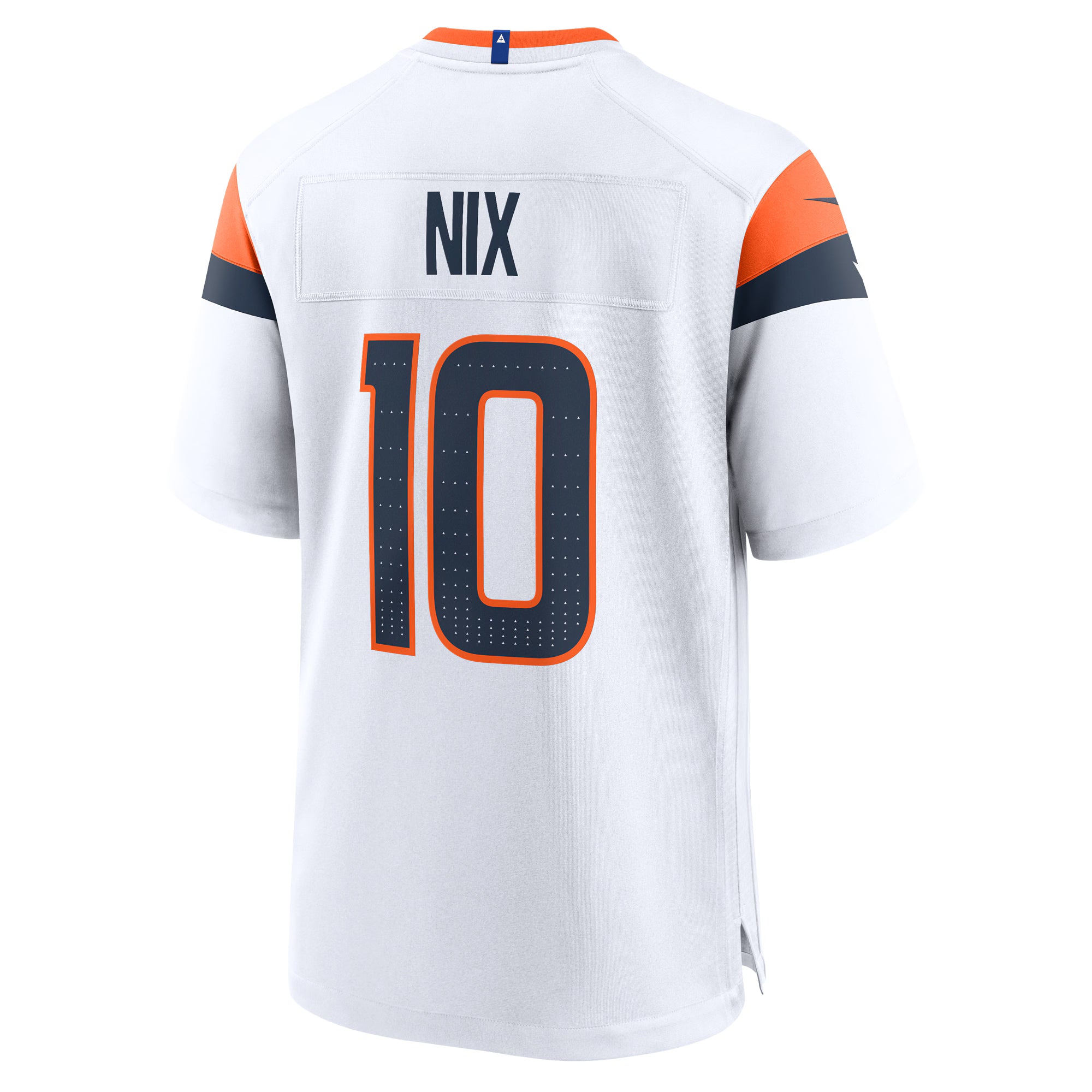 Bo Nix Denver Broncos Nike Game Jersey -  White