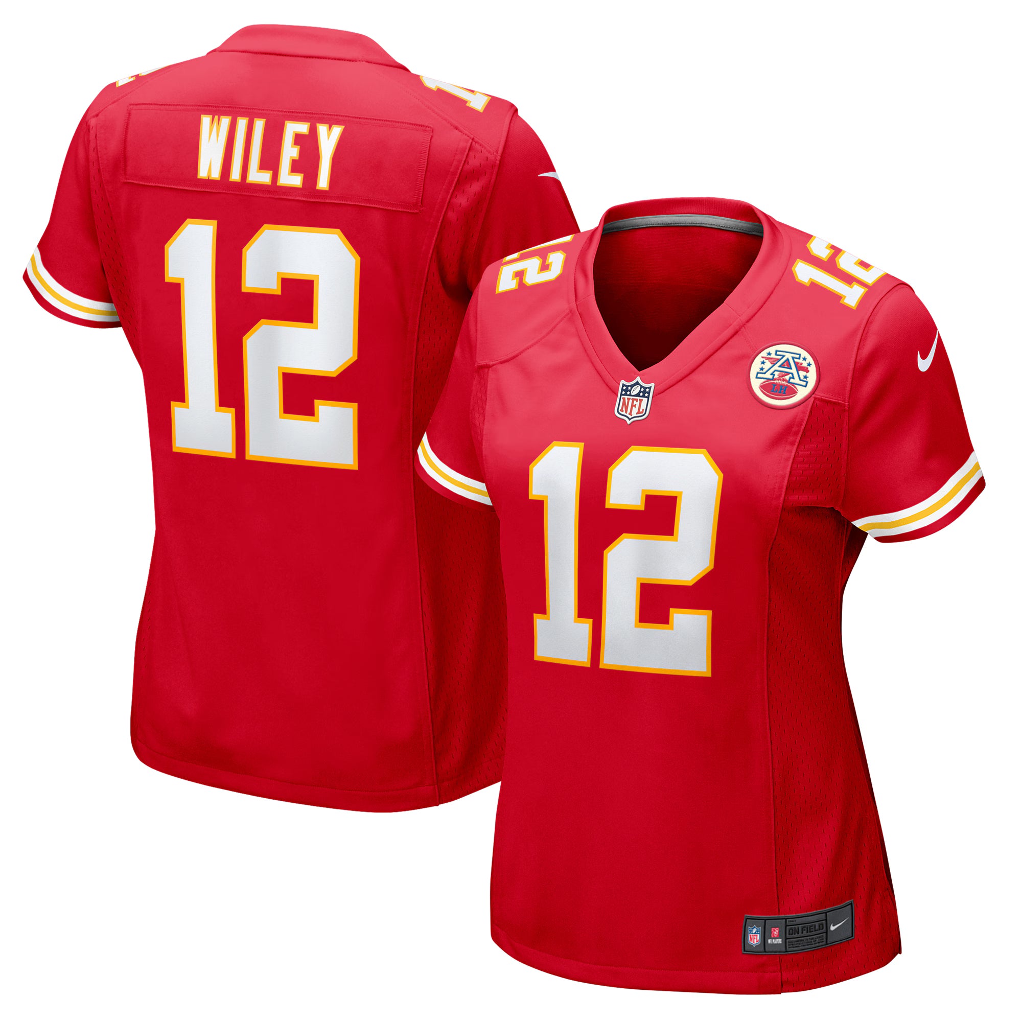 Jared Wiley Kansas City Chiefs Nike Women's  Game Jersey -  Red