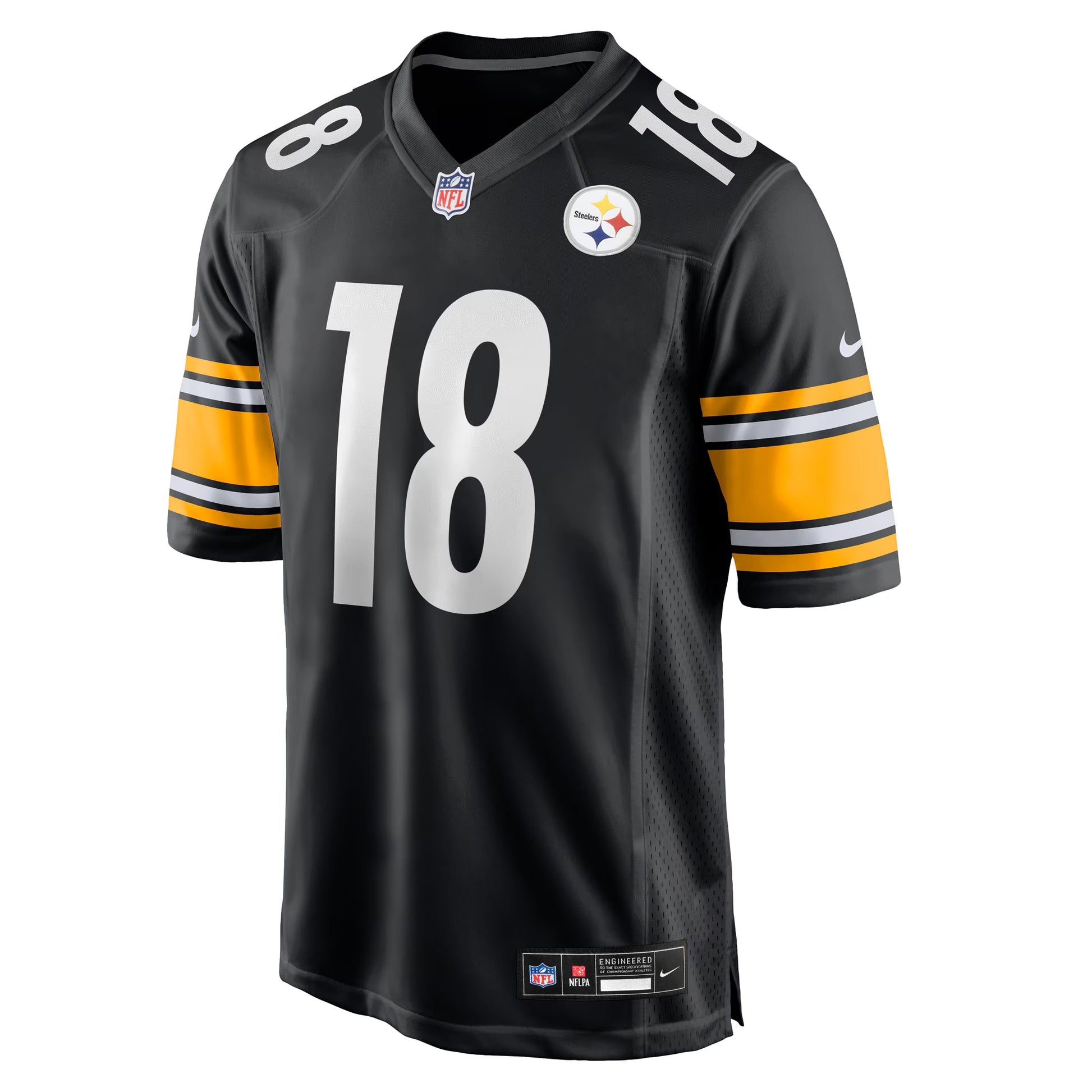 Will Howard Pittsburgh Steelers Nike Team Game Jersey -  Black