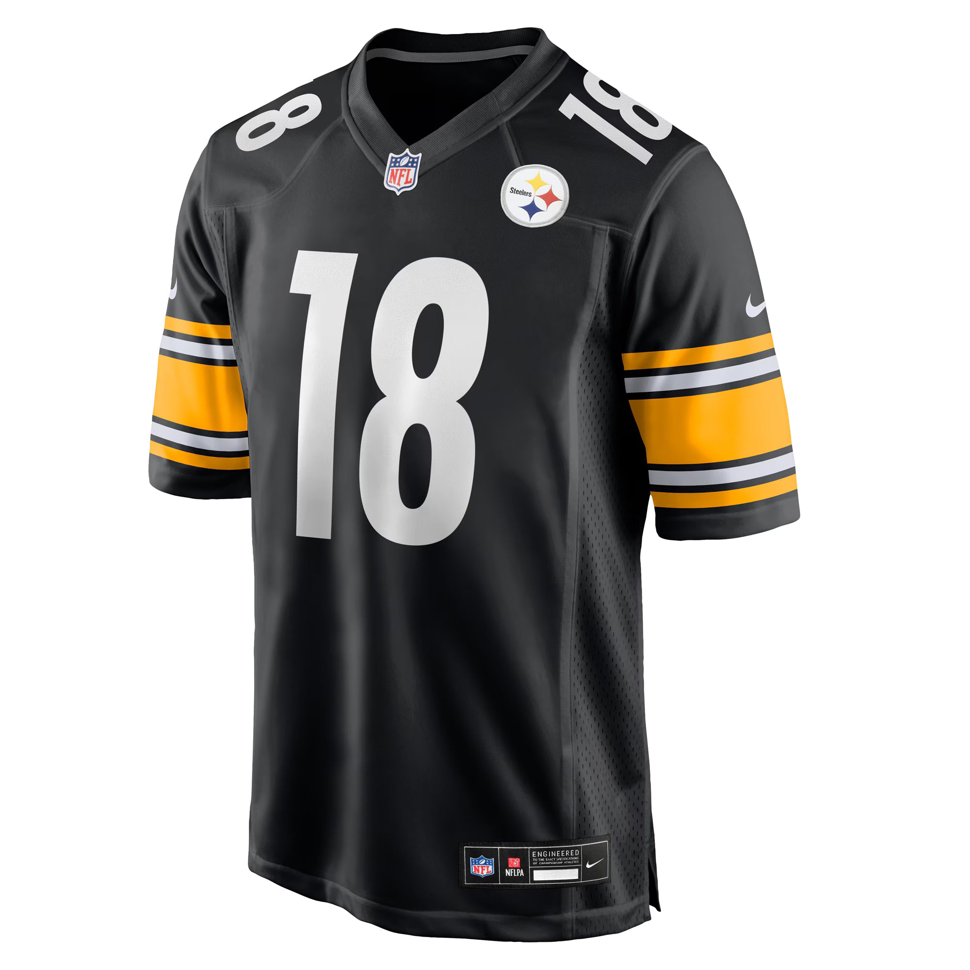 Will Howard Pittsburgh Steelers Nike Team Game Jersey -  Black