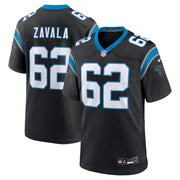 Chandler Zavala Carolina Panthers Nike  Game Jersey -  Black