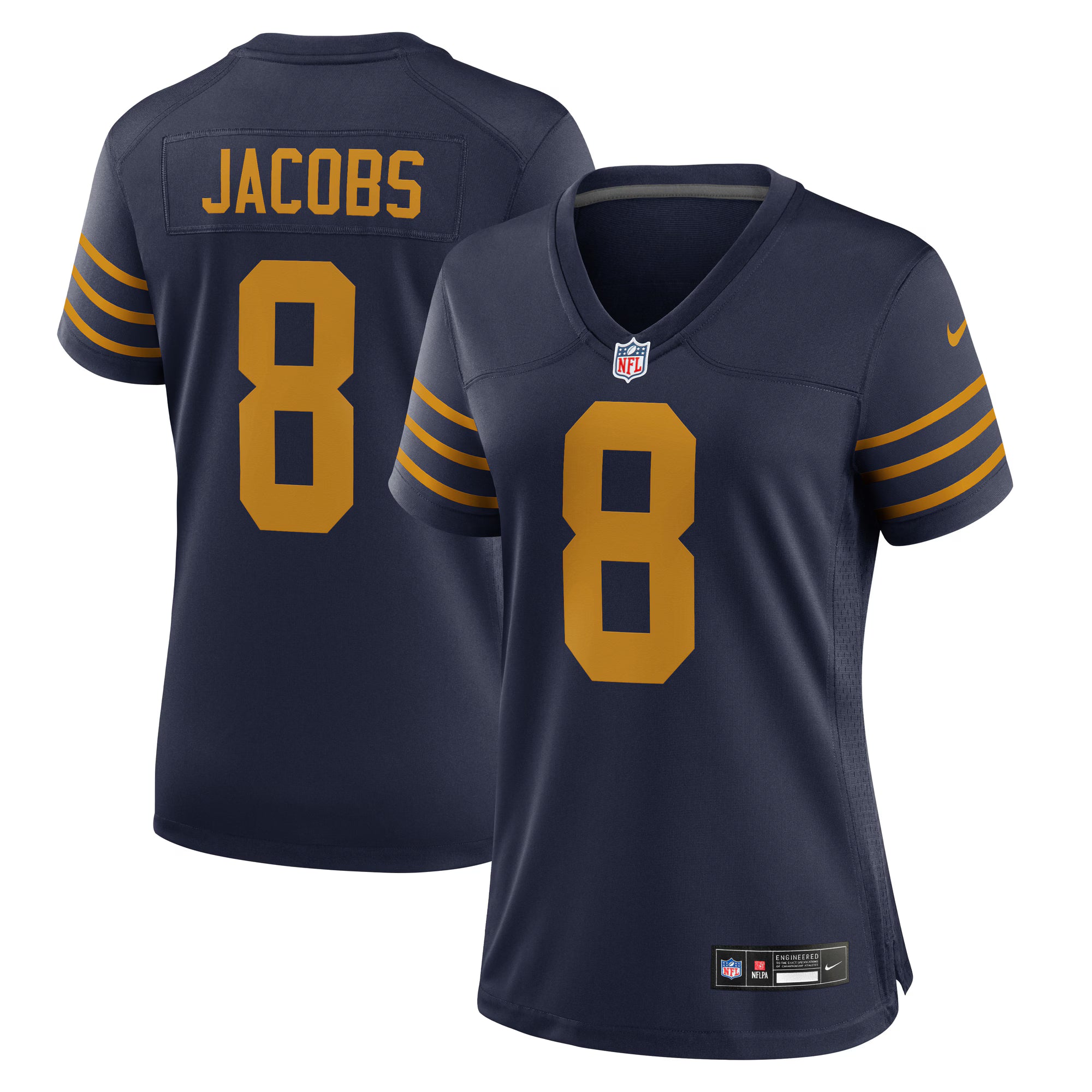 Josh Jacobs Green Bay Packers Nike Women's The 1923 Classic Game Jersey - Navy