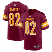 Ben Sinnott Washington Commanders Nike  Game Jersey -  Burgundy