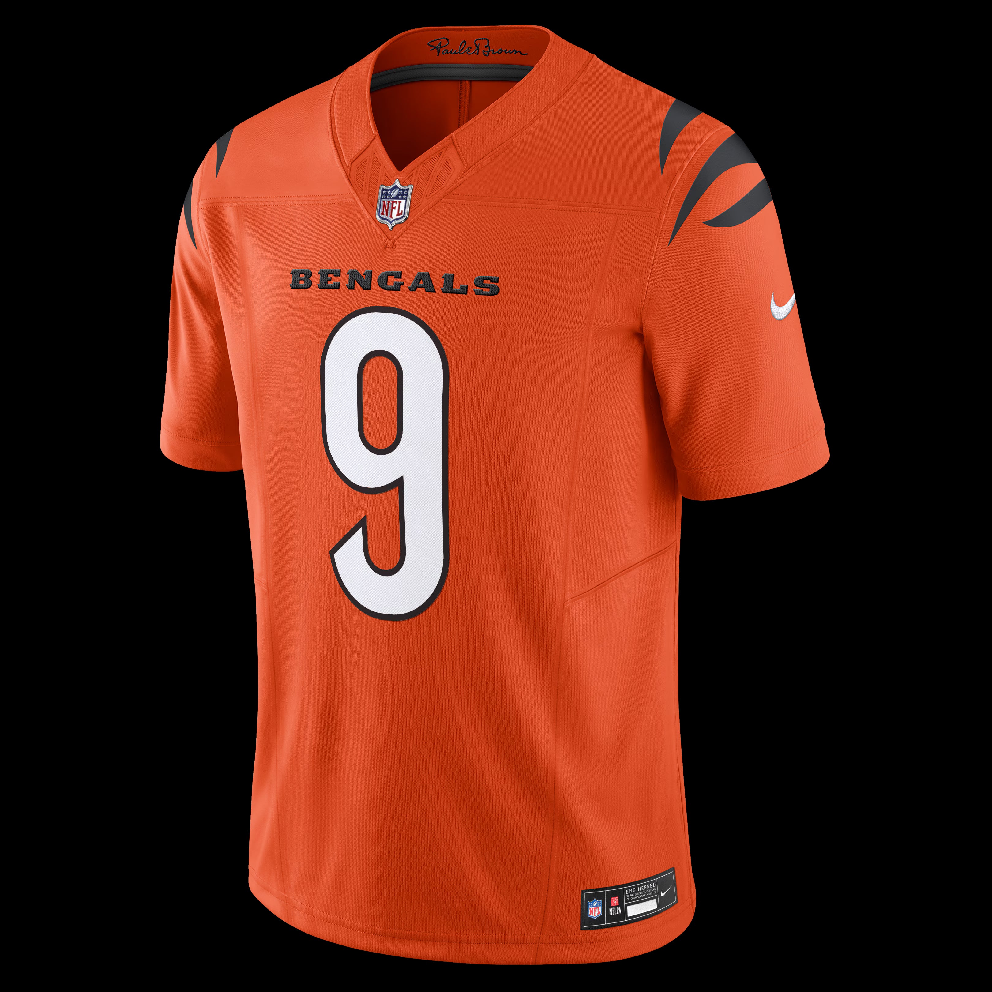 Joe Burrow Cincinnati Bengals Nike Vapor F.U.S.E. Limited Jersey - Orange
