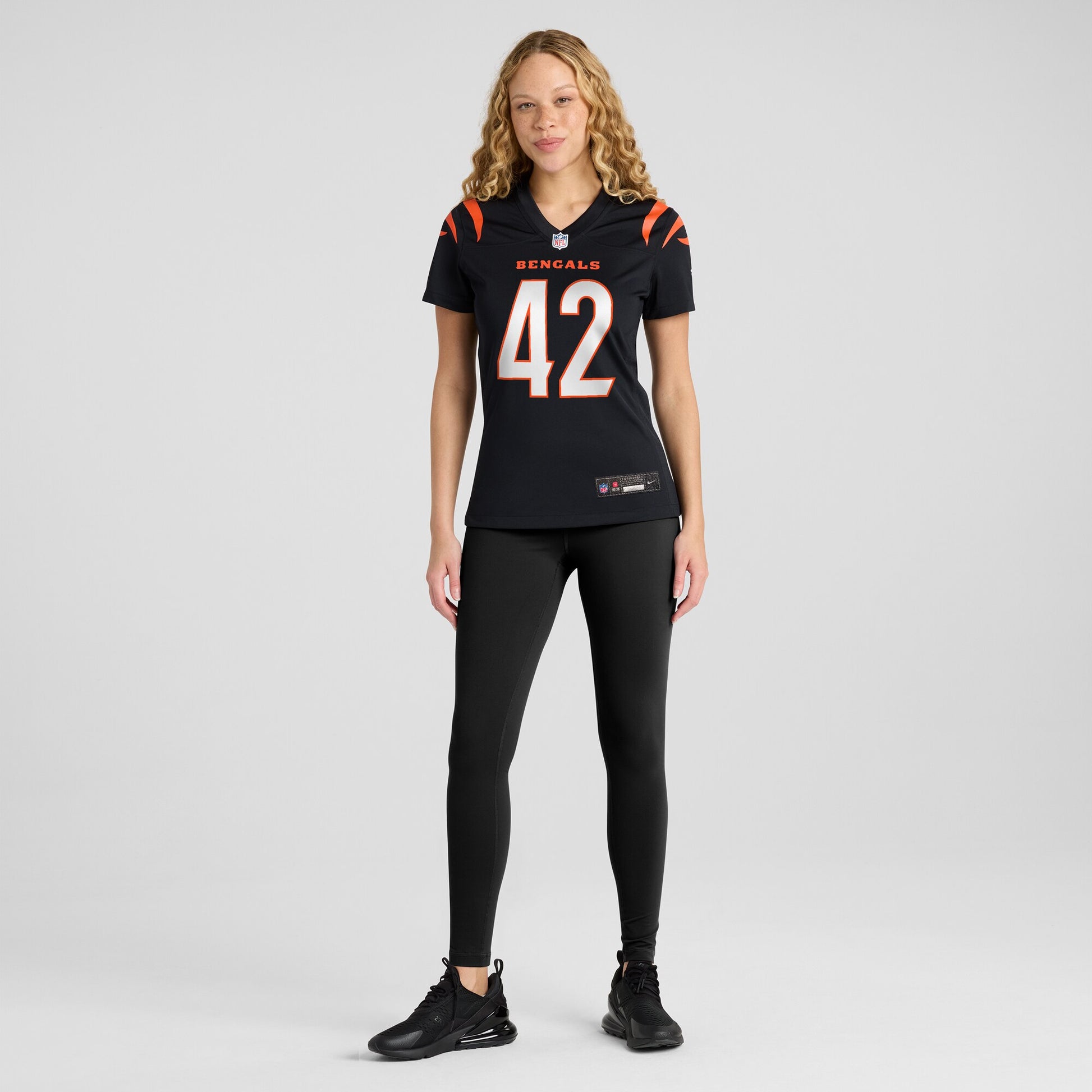Oren Burks Cincinnati Bengals Nike Women's Team Game Jersey -  Black