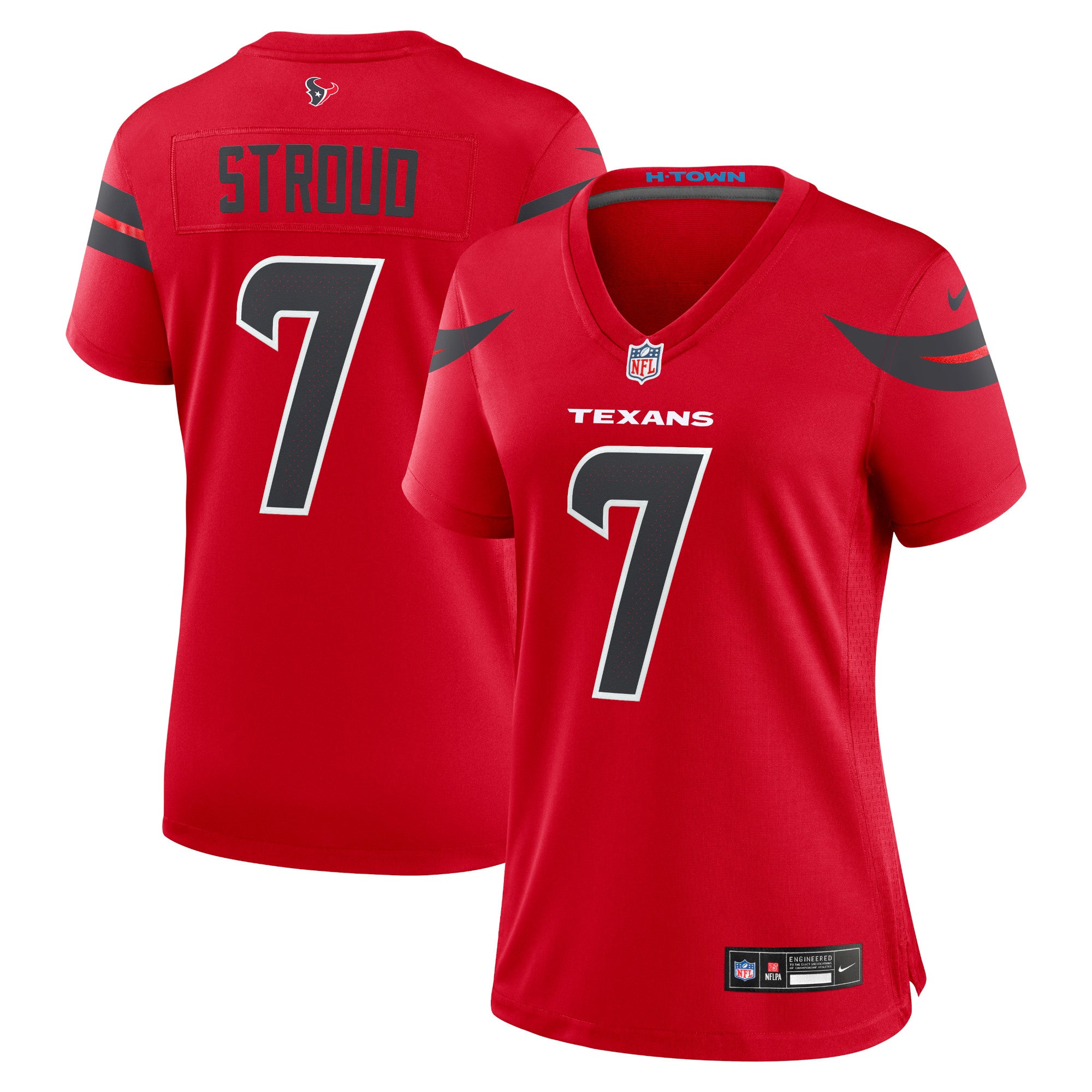C.J. Stroud Houston Texans Nike Women's Alternate Game Jersey - Red