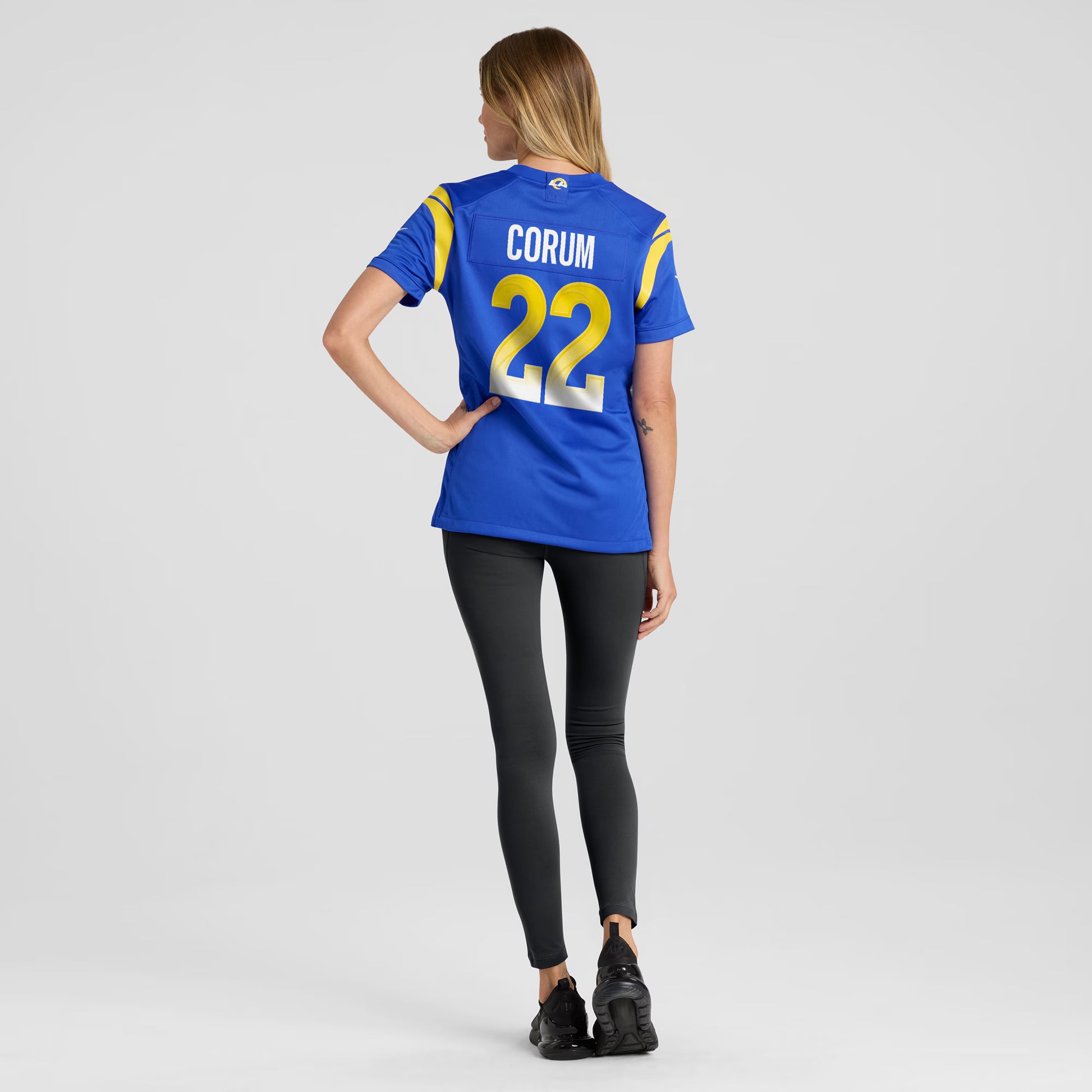 Blake Corum Los Angeles Rams Nike Women's  Game Jersey -  Royal