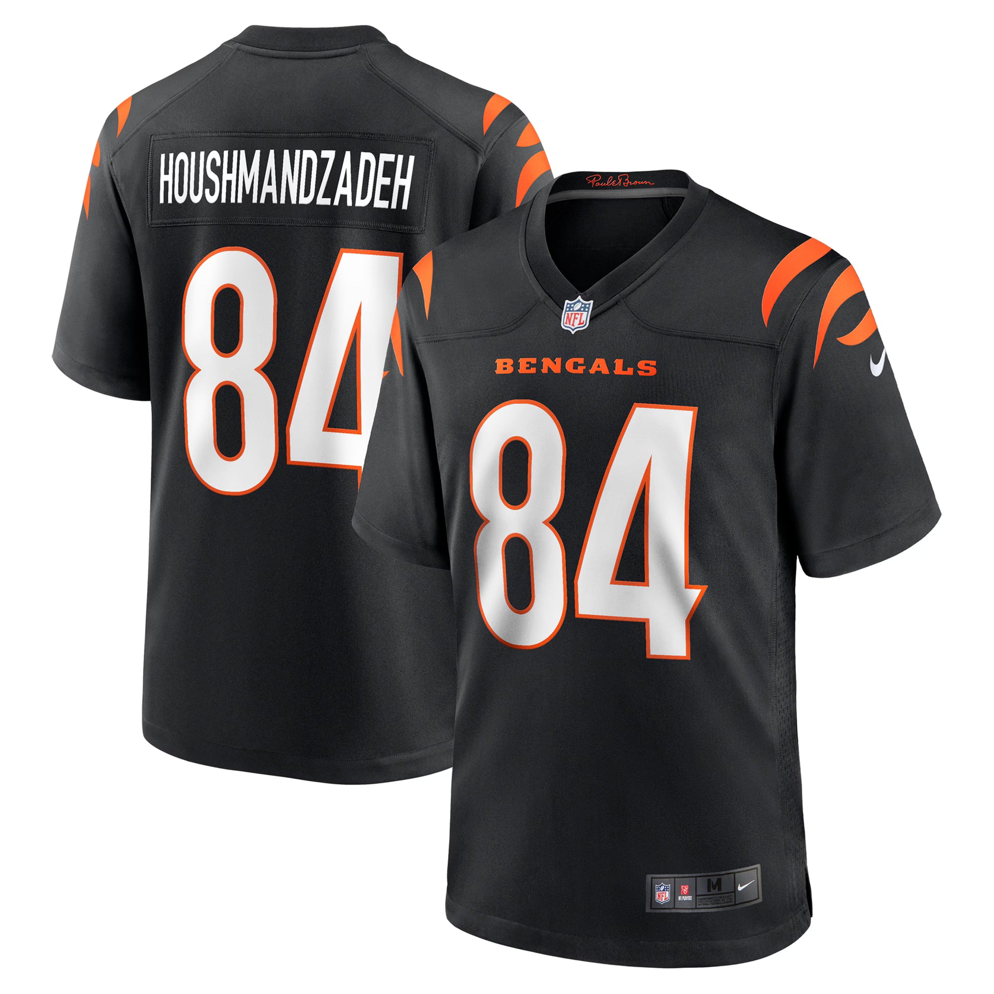 T. J. Houshmandzadeh Cincinnati Bengals Nike Team Retired Player Game Jersey -  Black